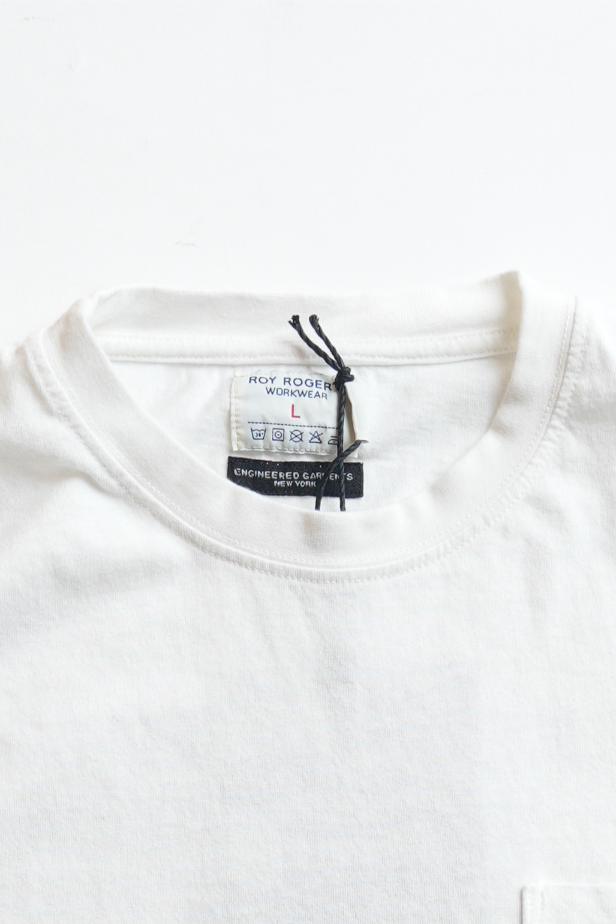 T-Shirt R.R.WORKWEAR x E.G. Jersey . - Off White