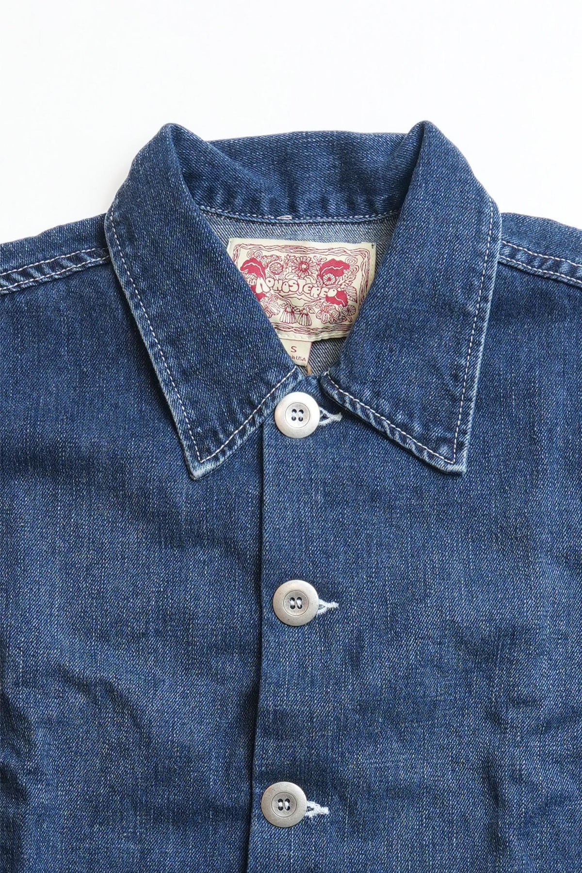 SUNFLOWER FIELDS DENIM JACKET - MID RINSE