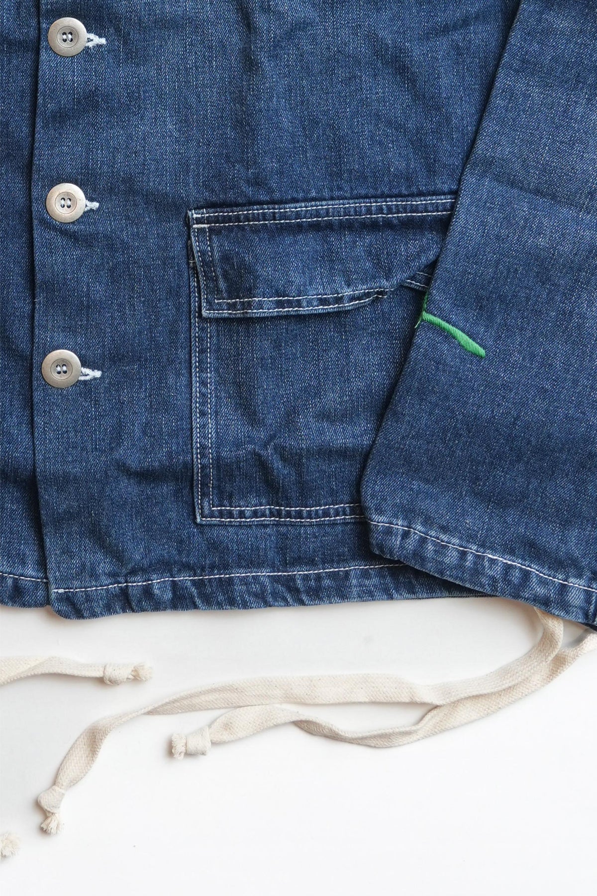 SUNFLOWER FIELDS DENIM JACKET - MID RINSE