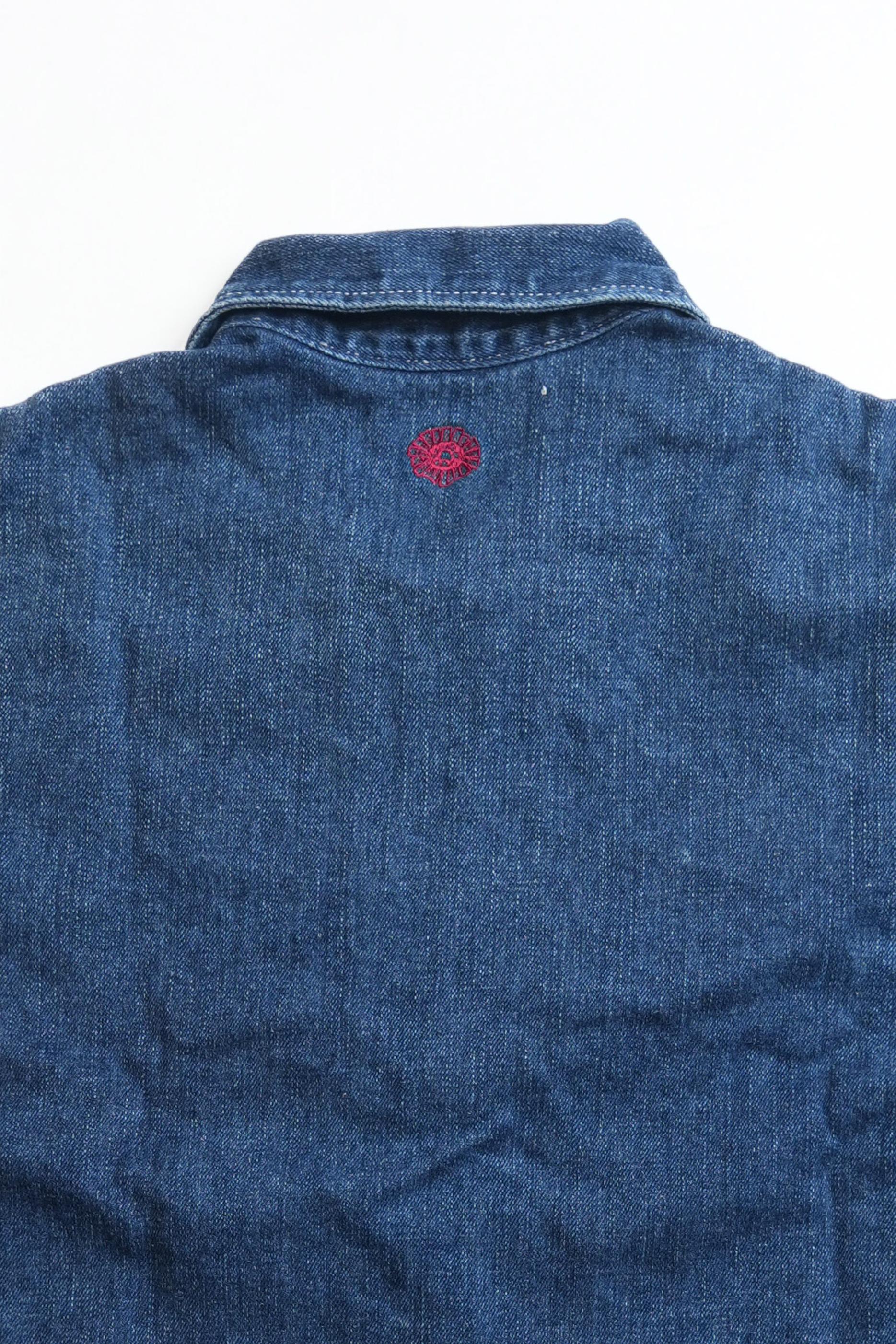 SUNFLOWER FIELDS DENIM JACKET - MID RINSE