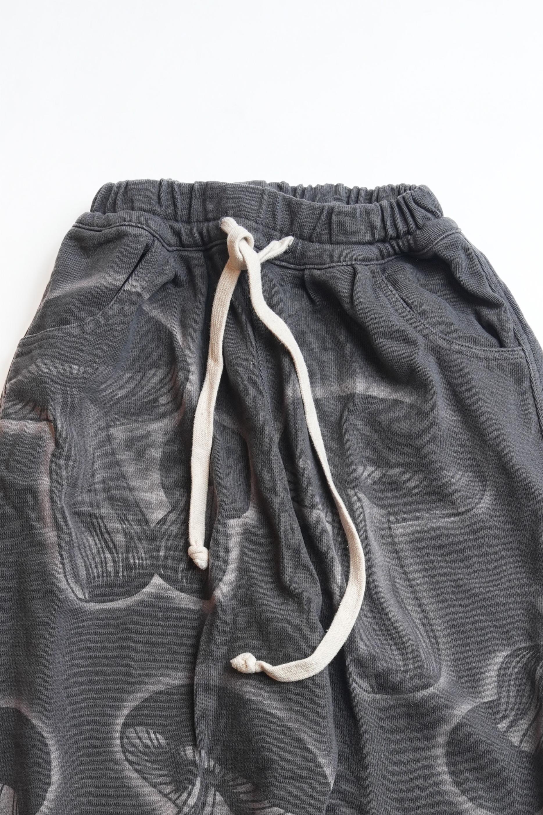 DRUID SHROOMIE AIRBRUSHED BALLOON PANT - WASHED BLACK