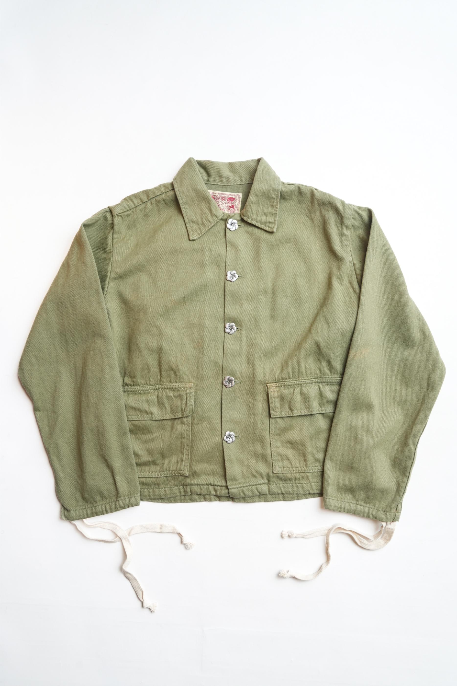 COMMUNITY OF LOVERS JACKET - LEAF GREEN