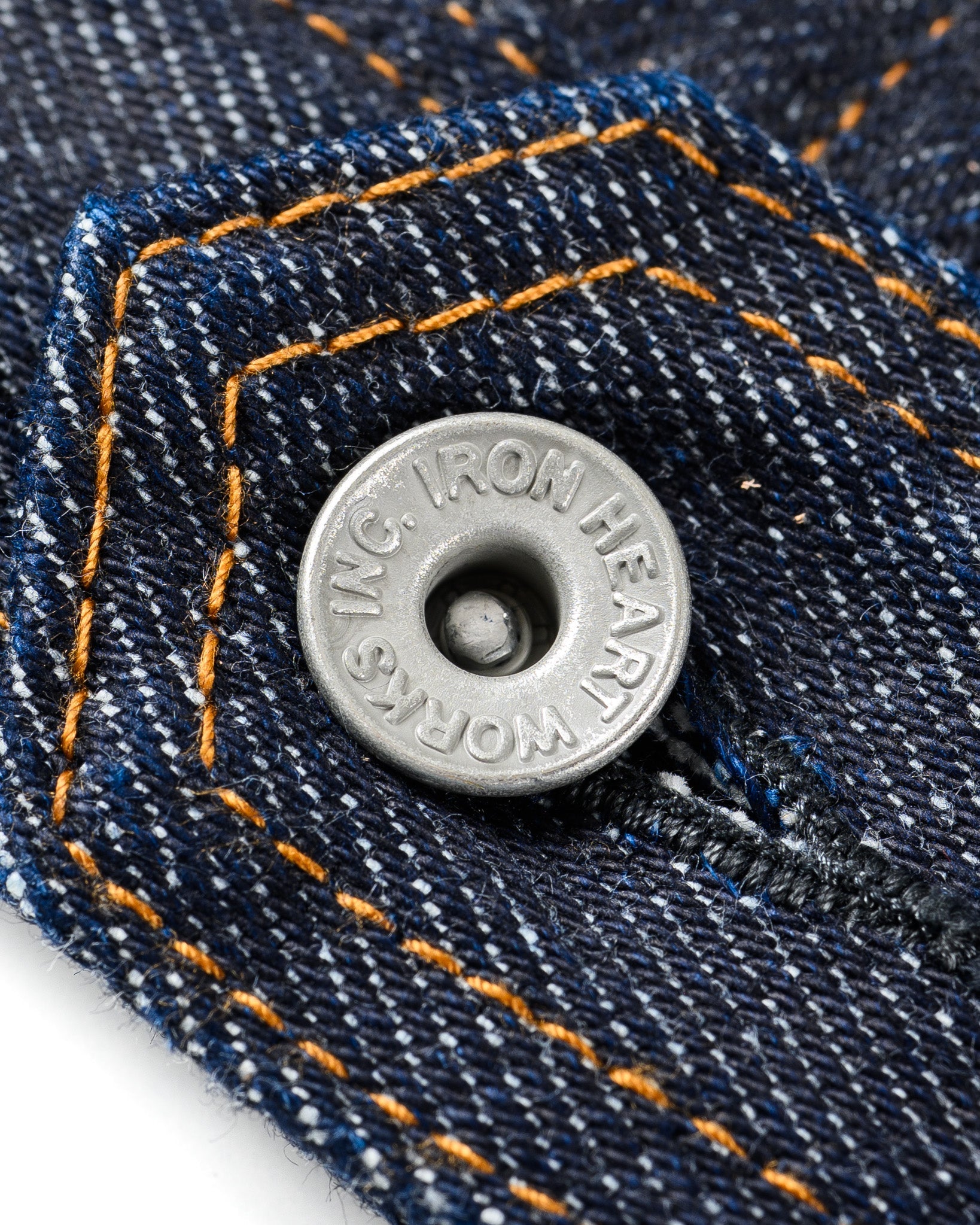 IH-527J 21oz DENIM RIDER'S JACKET - INDIGO
