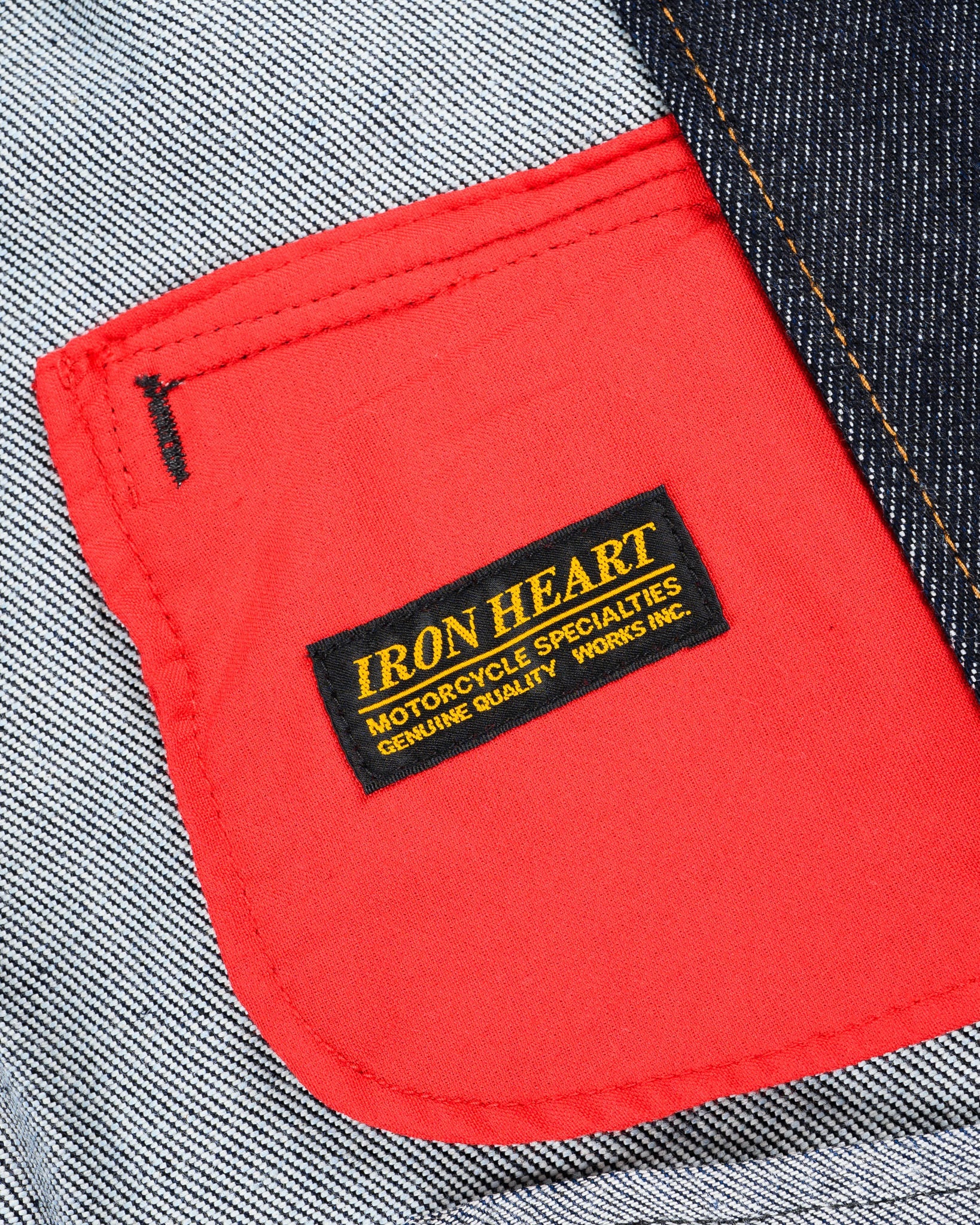IH-527J 21oz DENIM RIDER'S JACKET - INDIGO