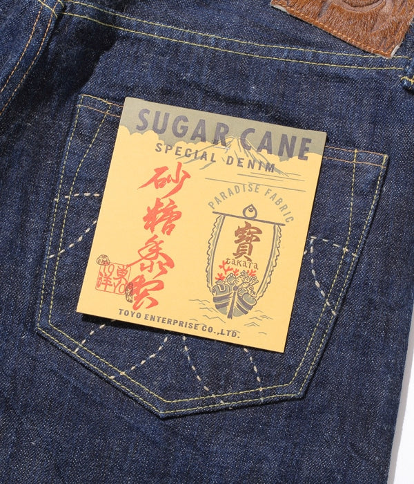 SC40401 14OZ HAWAII MIXED INDIGO ONE WASH - INDIGO