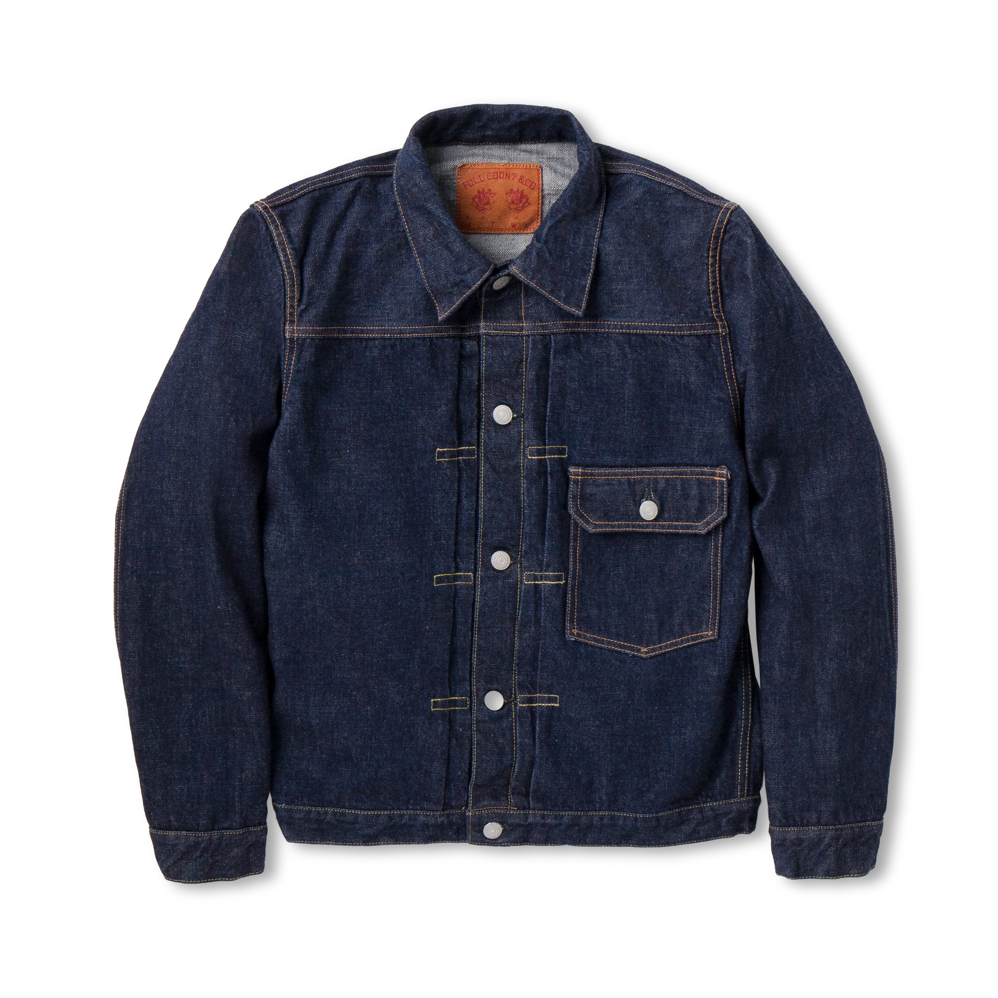 2107W Type1 Denim Jacket 13.7oz - INDIGO
