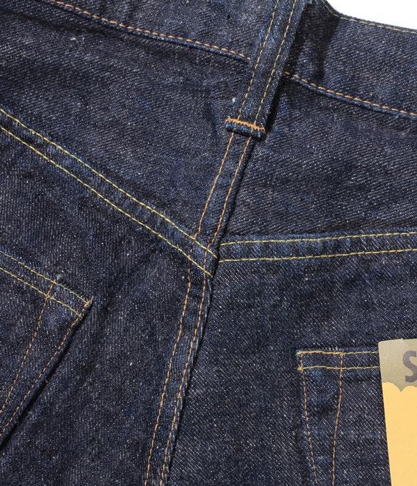 SC40301 14OZ RYUKYU MIXED INDIGO ONE WASH - INDIGO