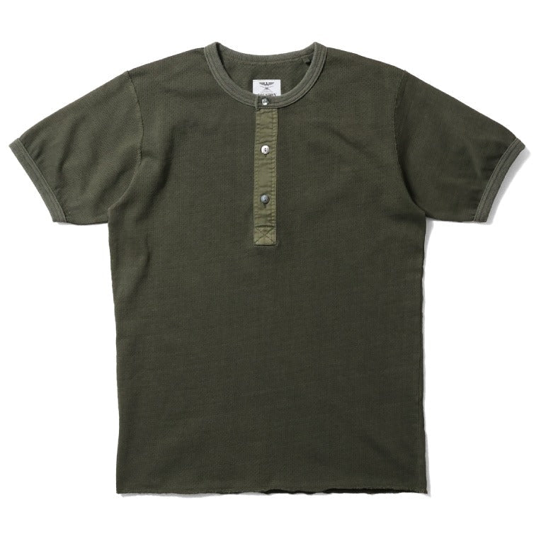 22292 MESH H/N TEE S/S - OLIVE DRAB