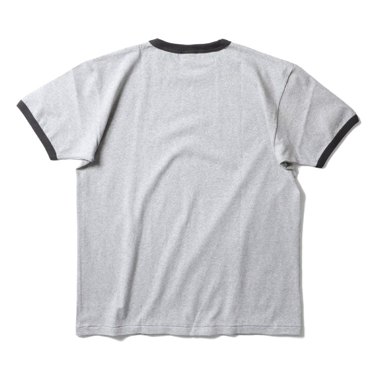 22303 RINGER TEE S/S(USN) - GREY