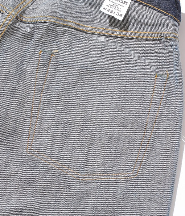 SC42966A SUGAR CANE 14OZ. STANDARD DENIM 1966MODEL - INDIGO