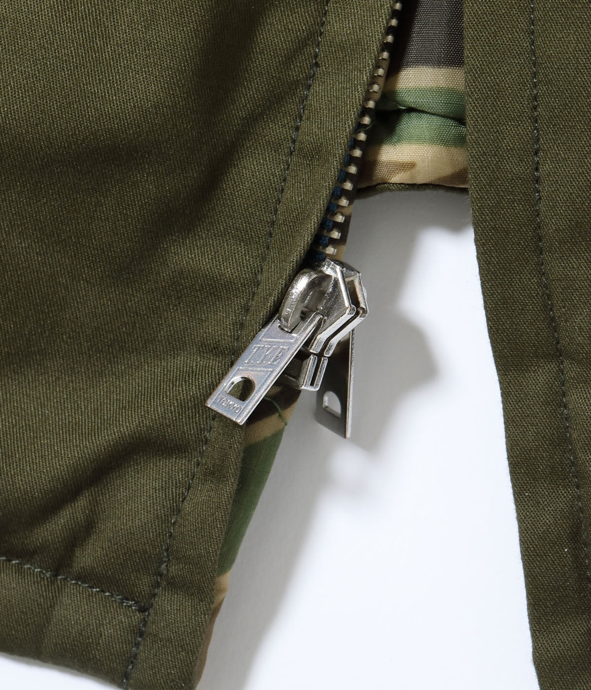 TT15800 Mid 1960s Style Reversible Vietnam Jacket “VIET-NAM MAP” × “LANDSCAPE” - GREEN