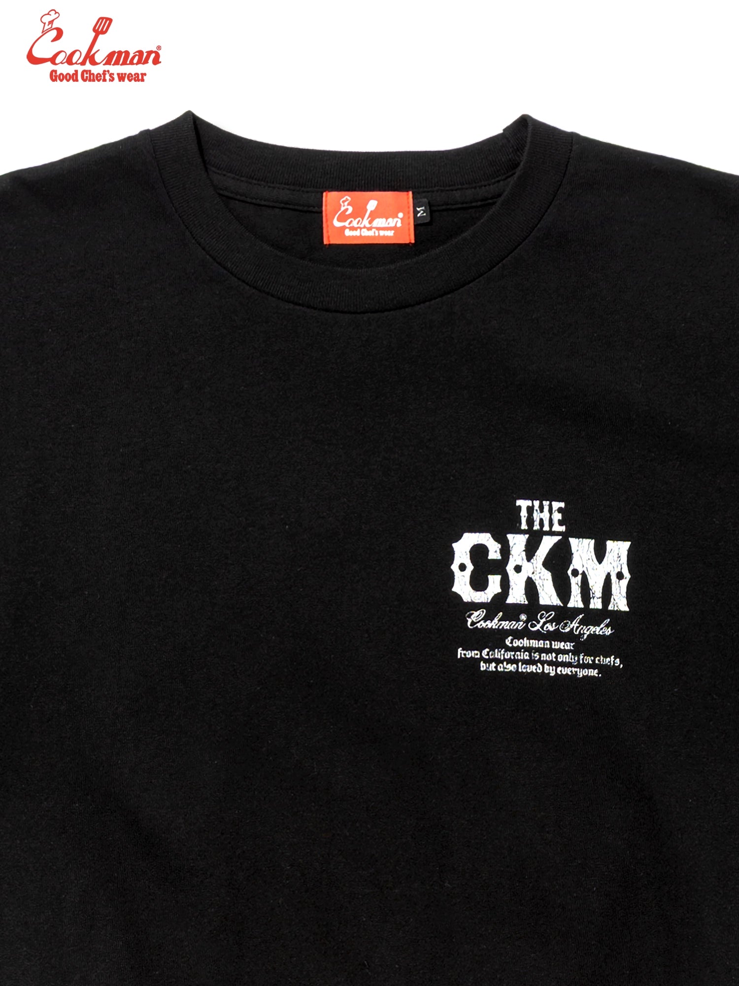 CKM TEE S/S - BLACK