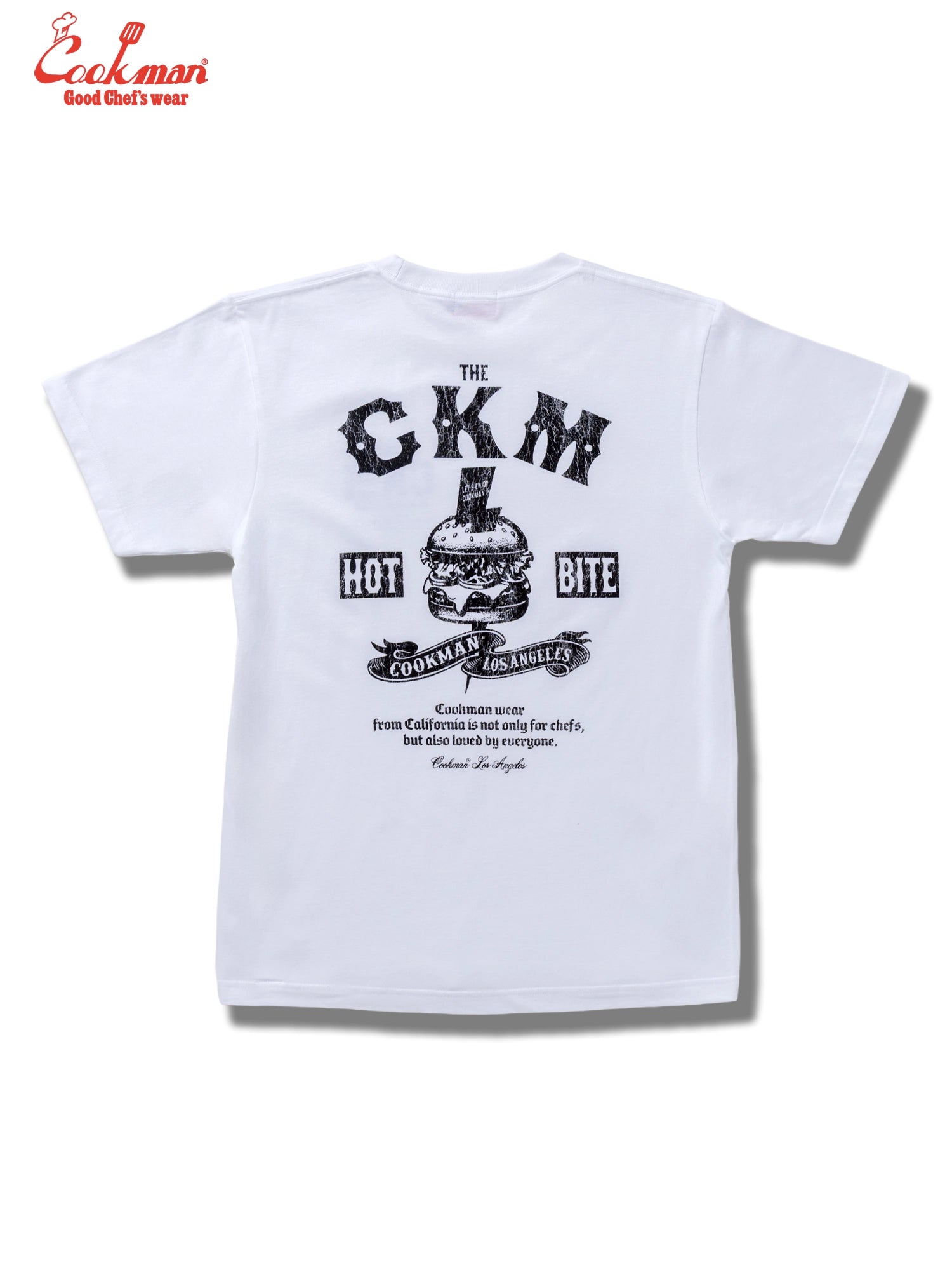 CKM TEE S/S - WHITE