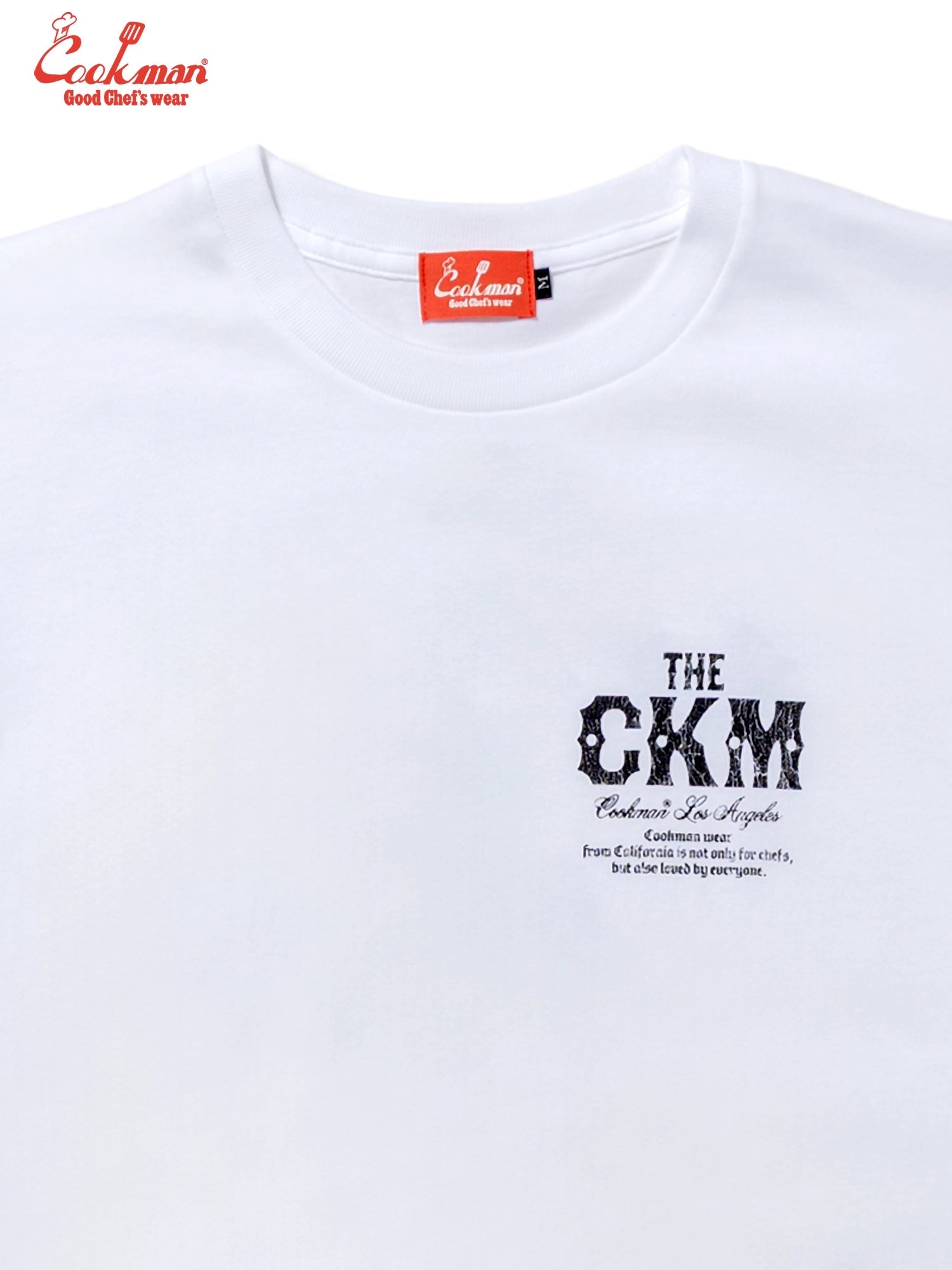 CKM TEE S/S - WHITE
