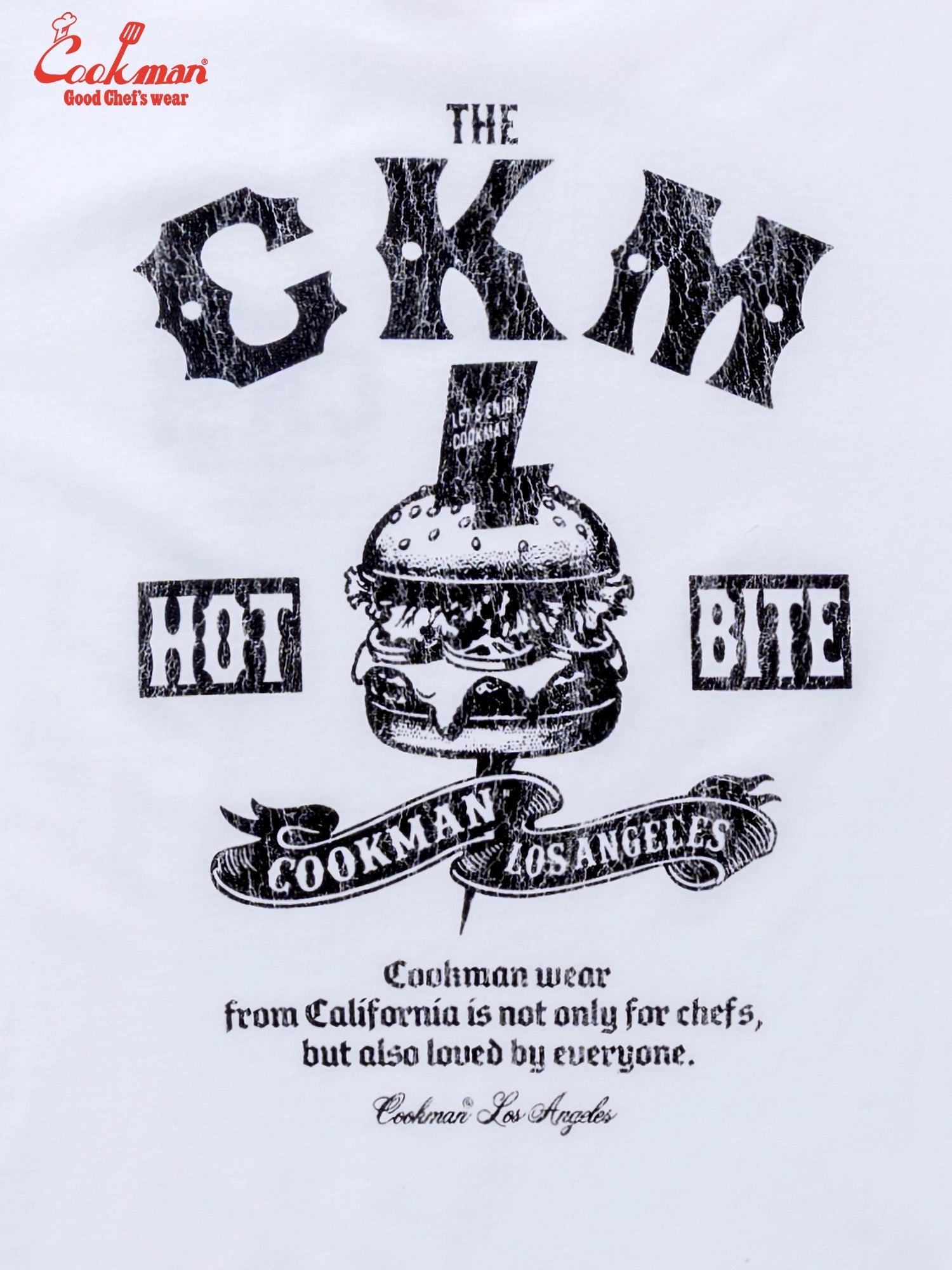 CKM TEE S/S - WHITE