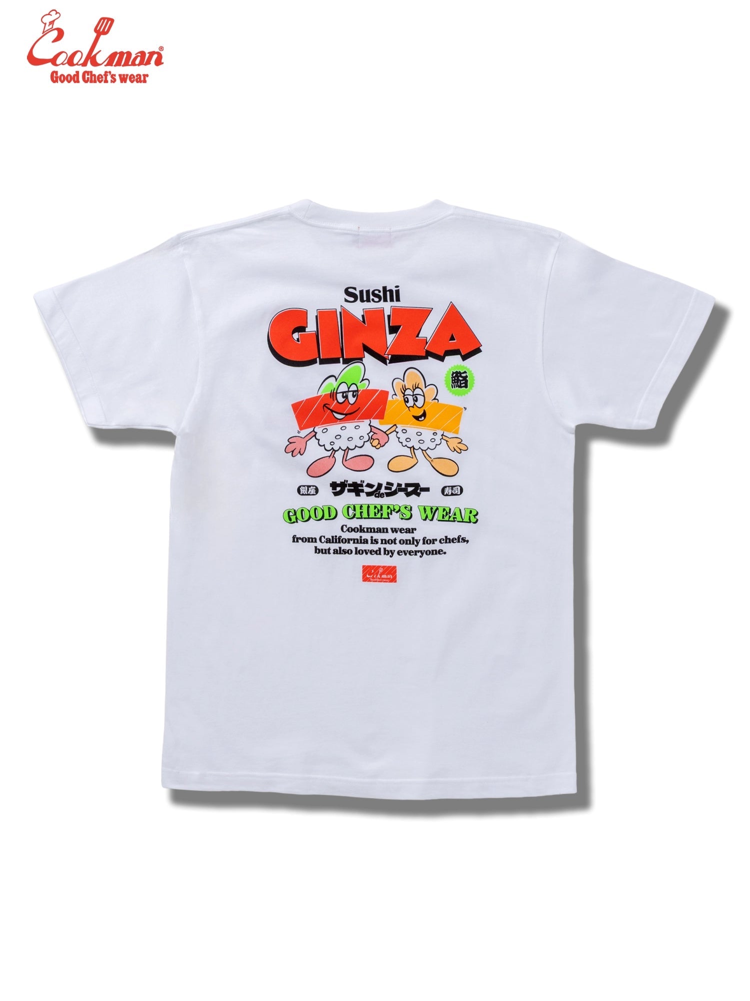 GINZA TEE S/S - WHITE
