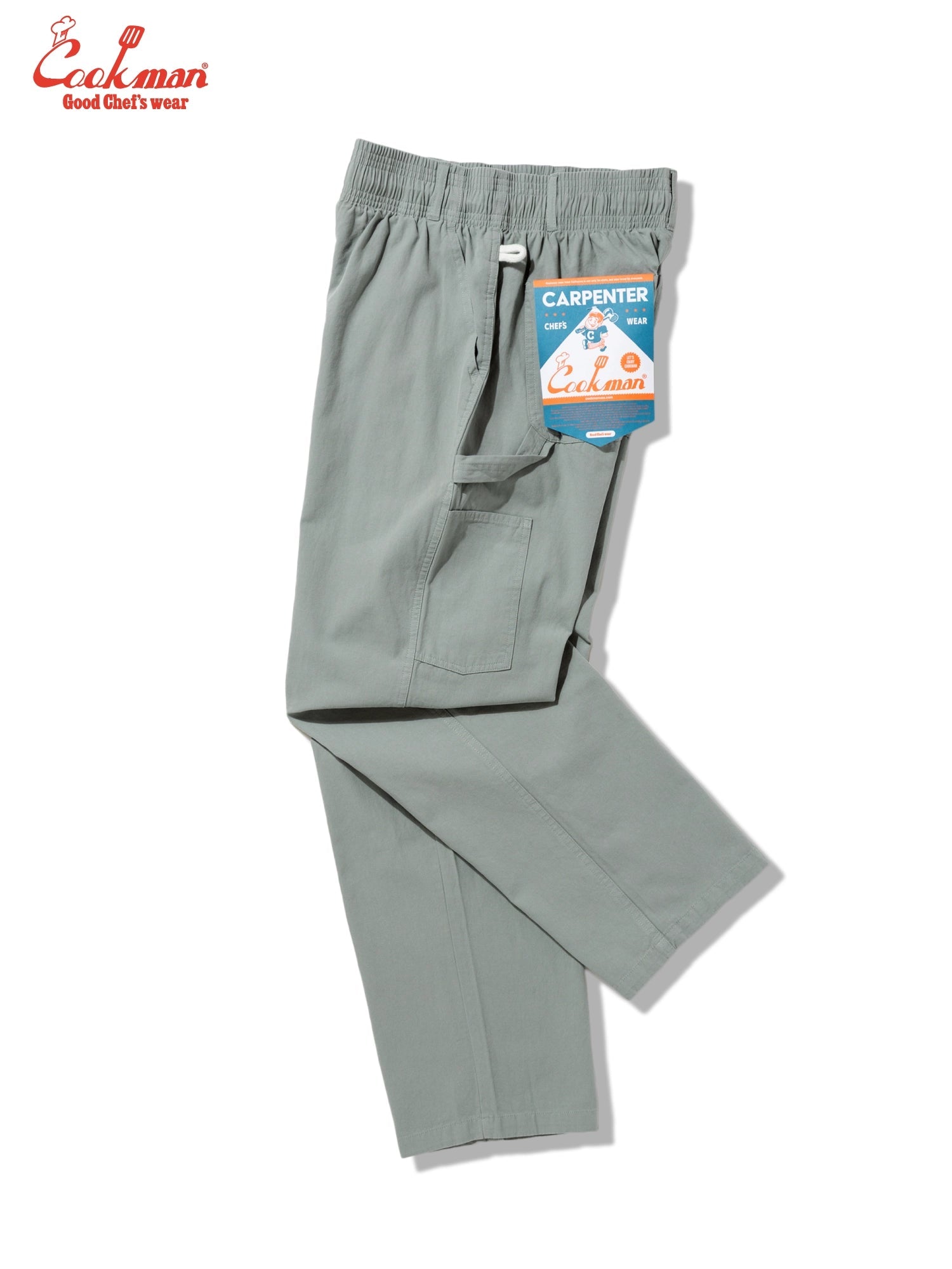 CARPENTER'S PANTS CANVAS STILL WATER - LIGHT BLUE
