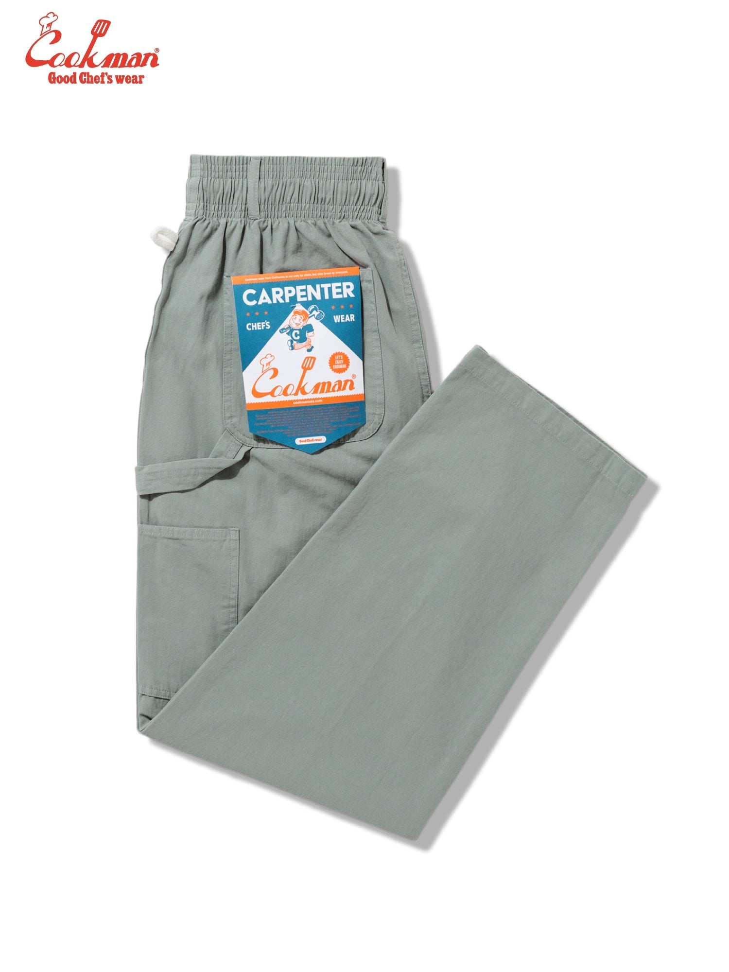 CARPENTER'S PANTS CANVAS STILL WATER - LIGHT BLUE