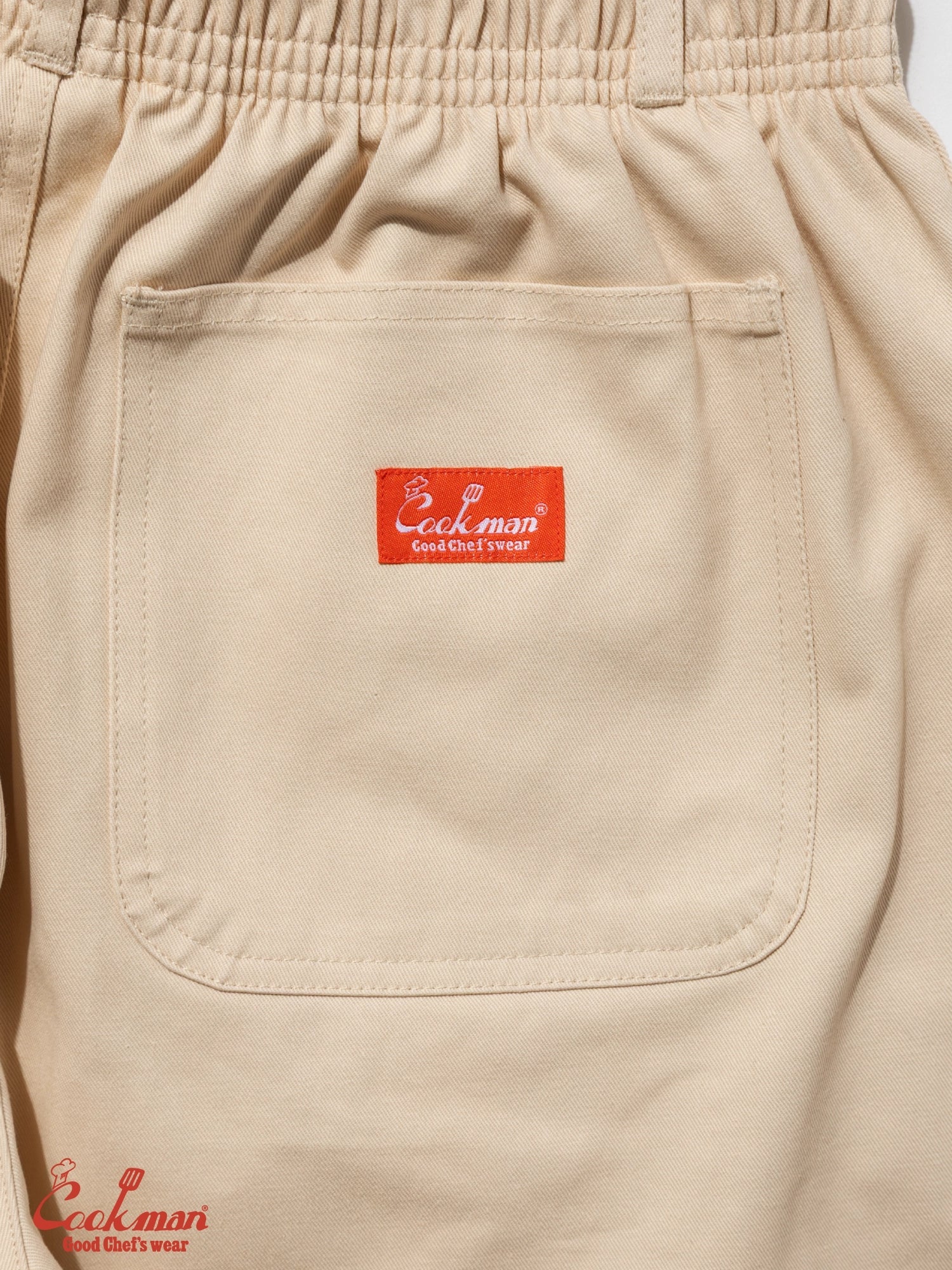 CARPENTER'S PANTS SHORT HEAVY TWILL - CREAM
