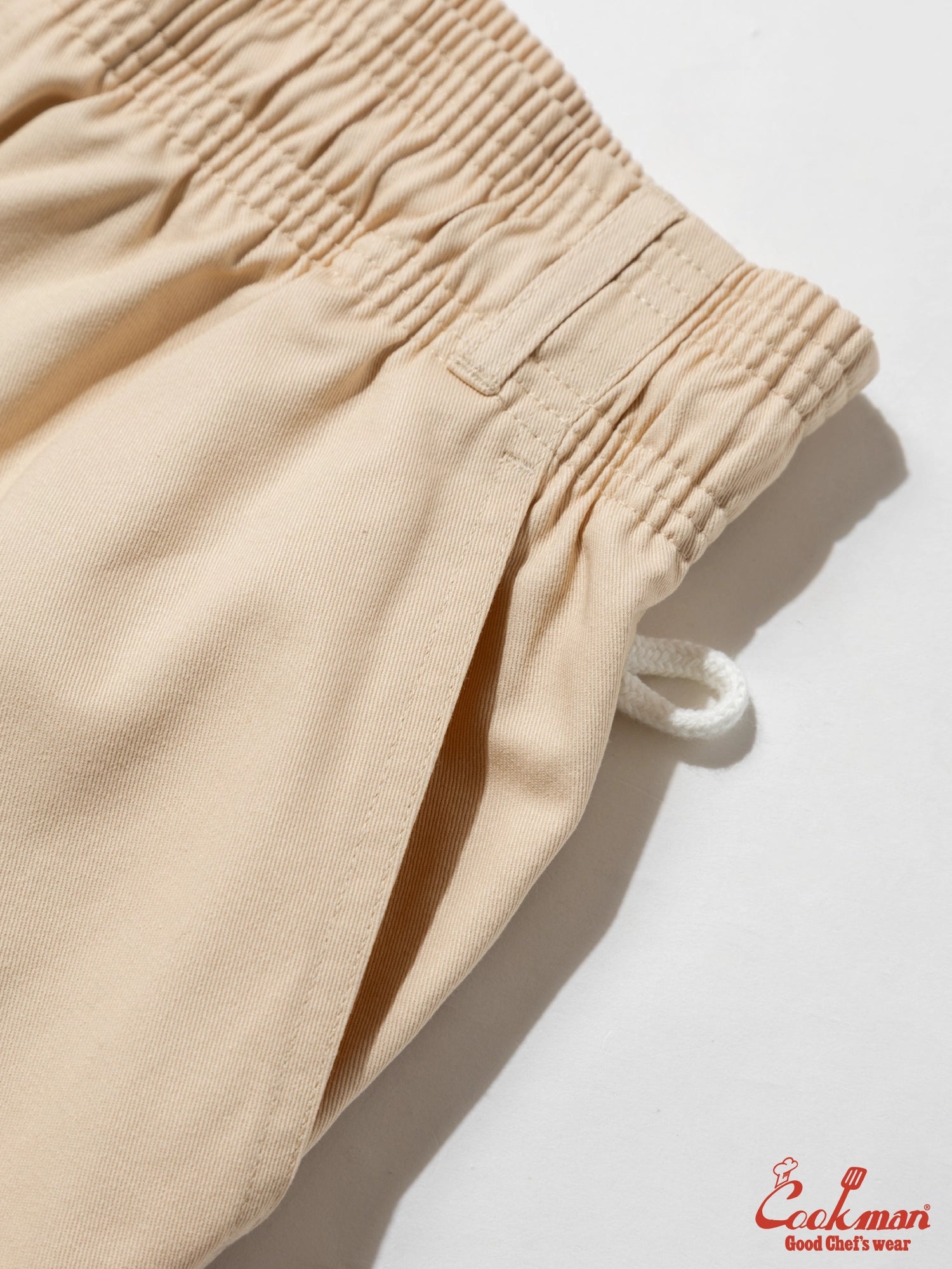 CARPENTER'S PANTS SHORT HEAVY TWILL - CREAM