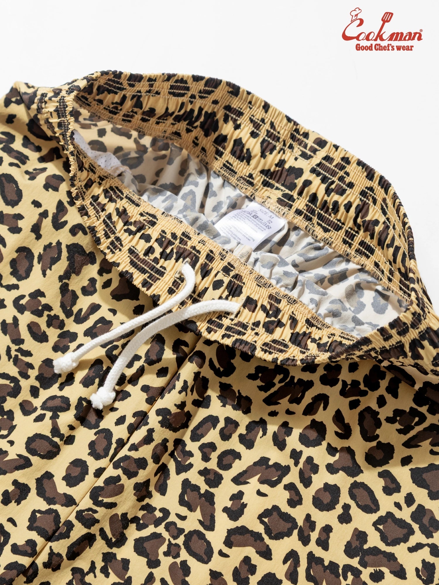 CHEF SHORT PANTS LIGHT LEOPARD - BEIGE