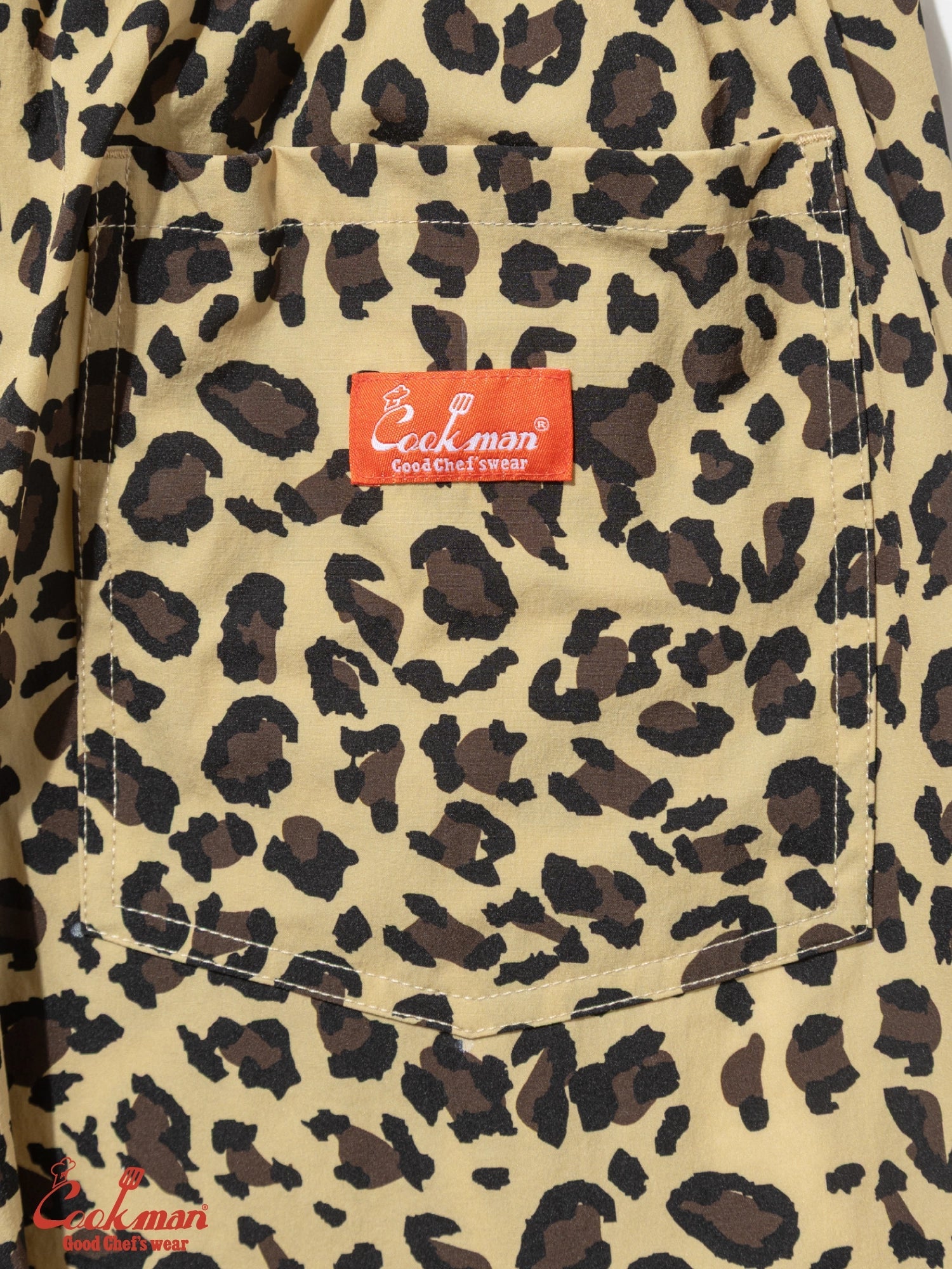 CHEF SHORT PANTS LIGHT LEOPARD - BEIGE