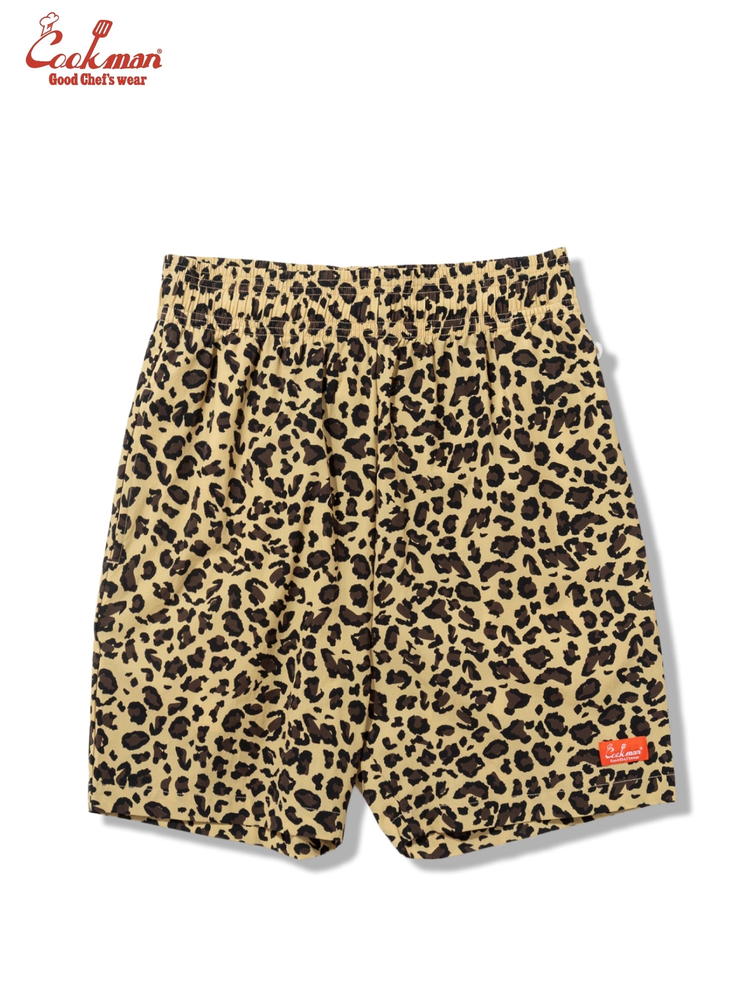 CHEF SHORT PANTS LIGHT LEOPARD - BEIGE