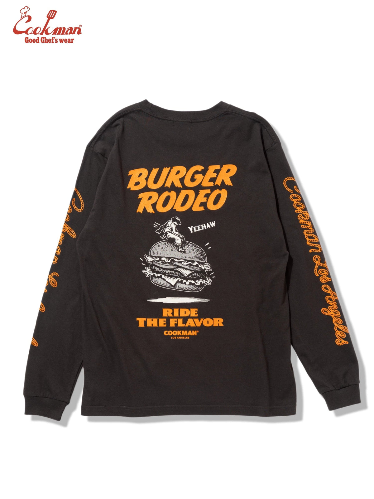 LONG SLEEVE TEES RODEO - CHARCOAL