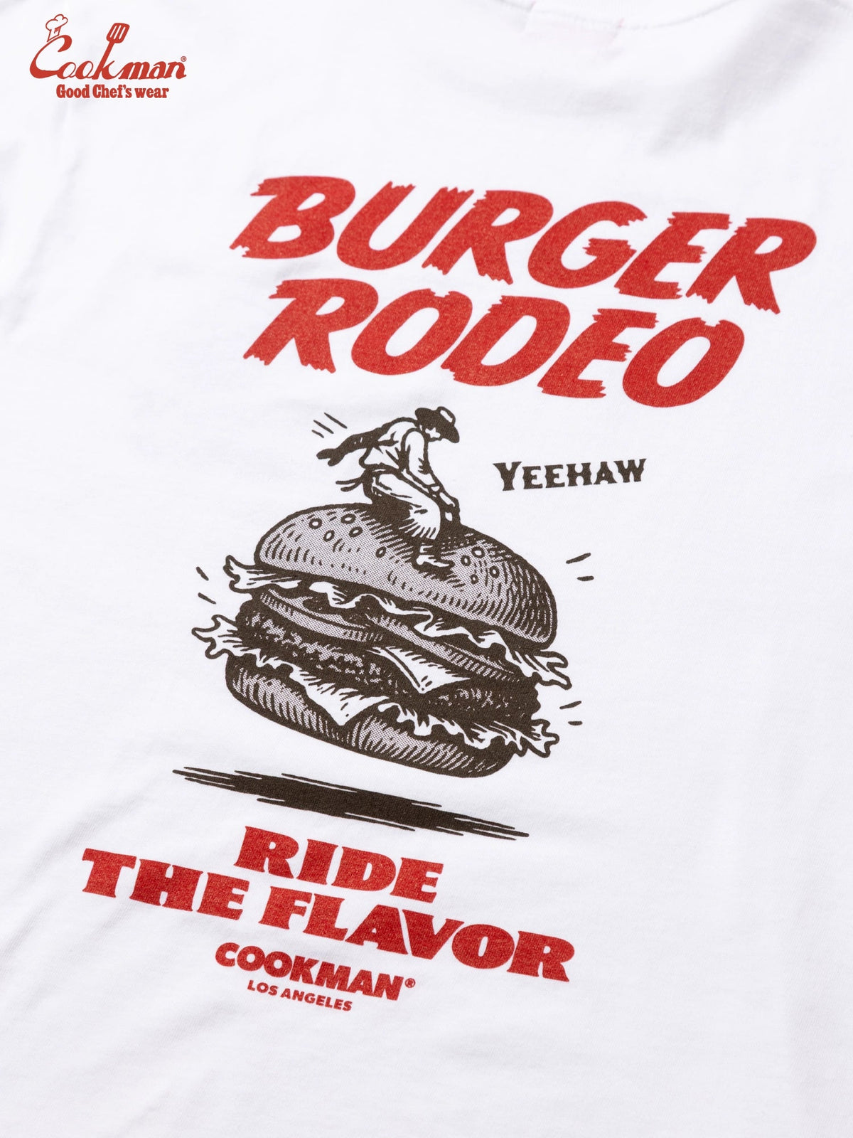 LONG SLEEVE TEES RODEO - WHITE