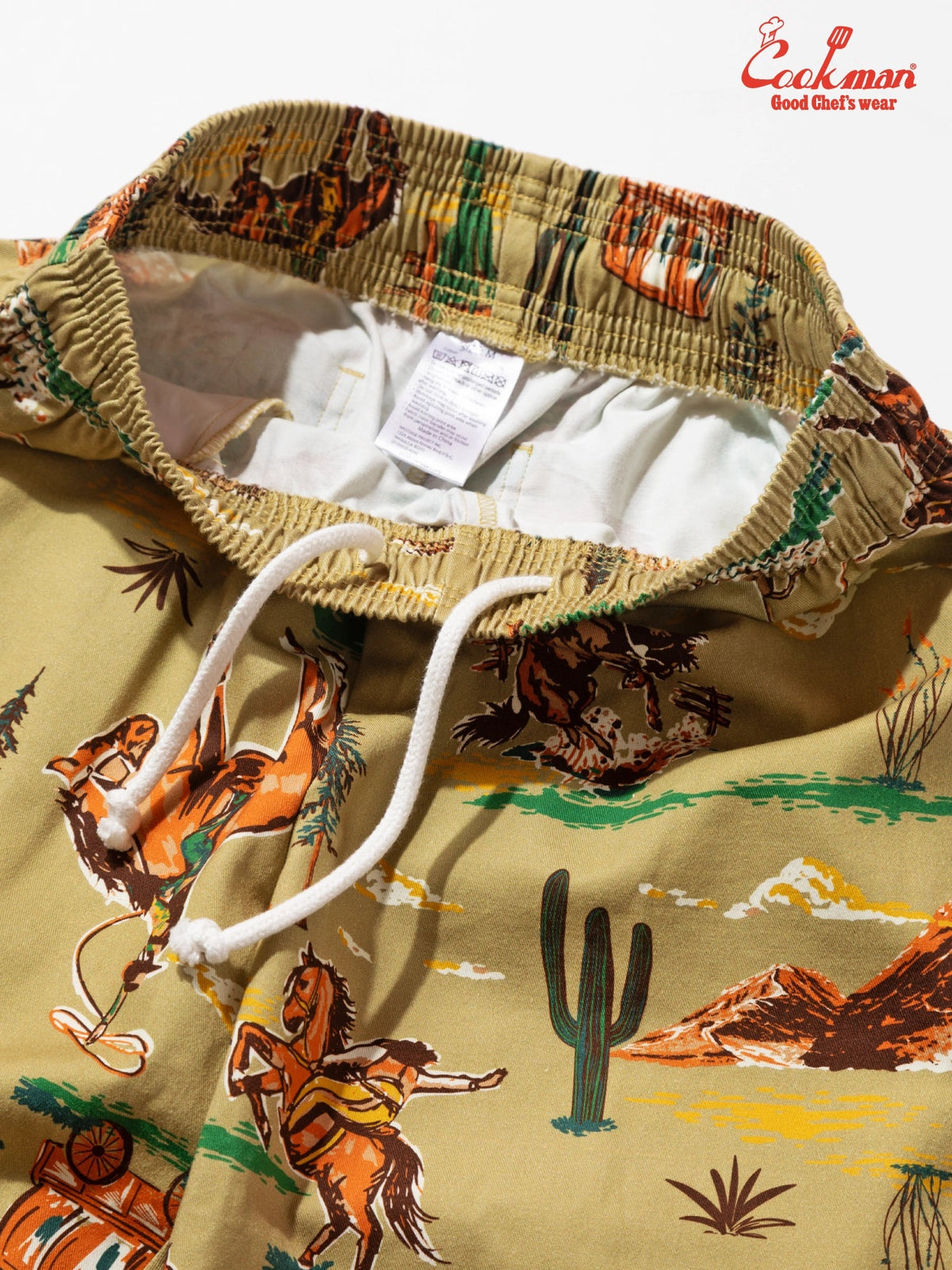 CHEF PANTS WESTERN - BEIGE
