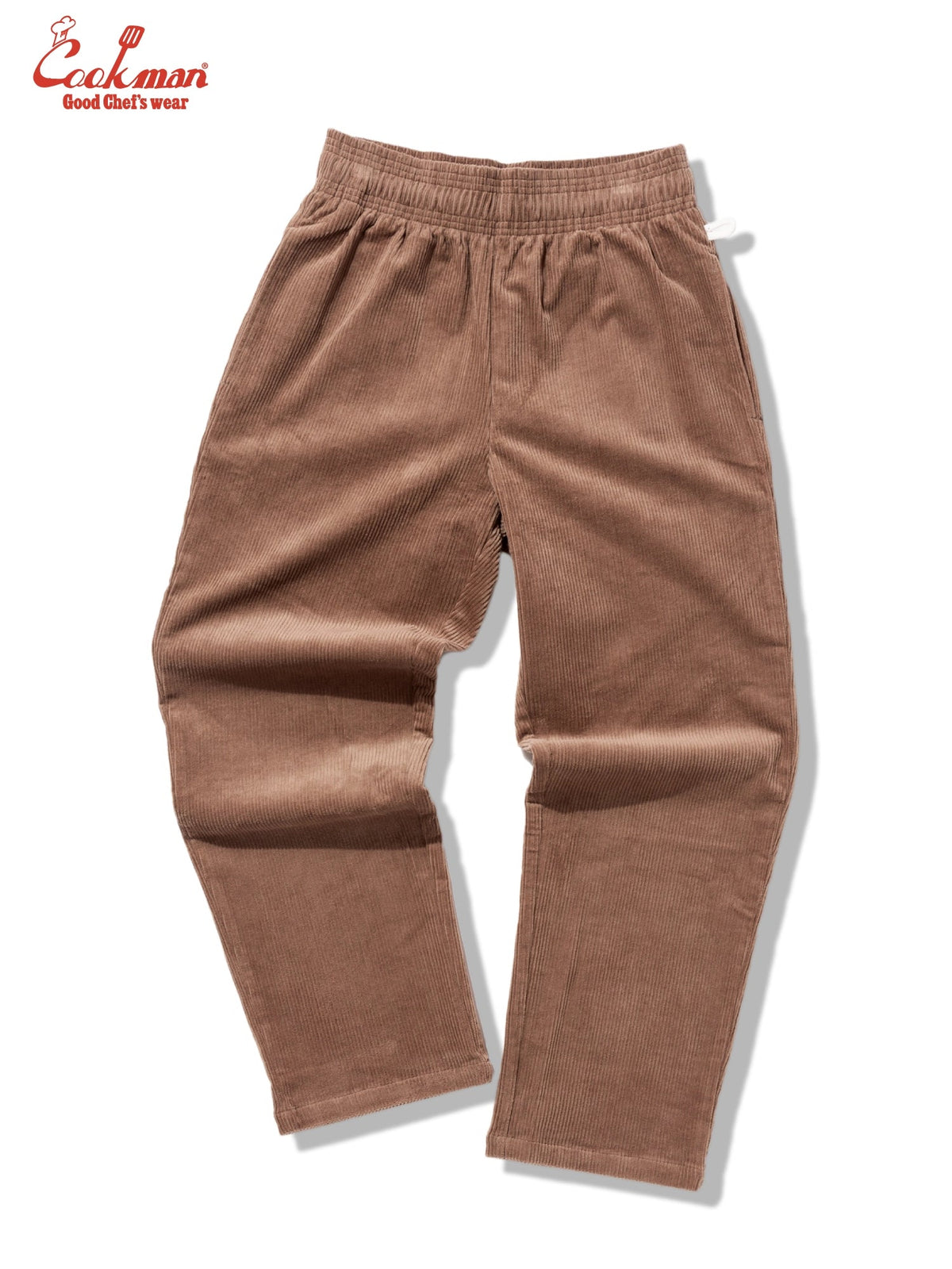 CHEF PANTS SEMIWIDE CORDUROY - COCOA