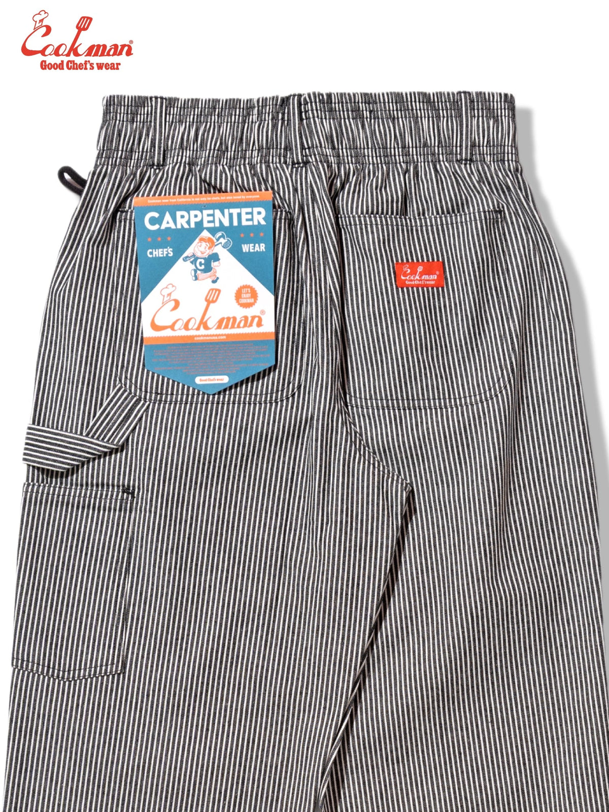 CARPENTER'S PANTS HICKORY - BLACK
