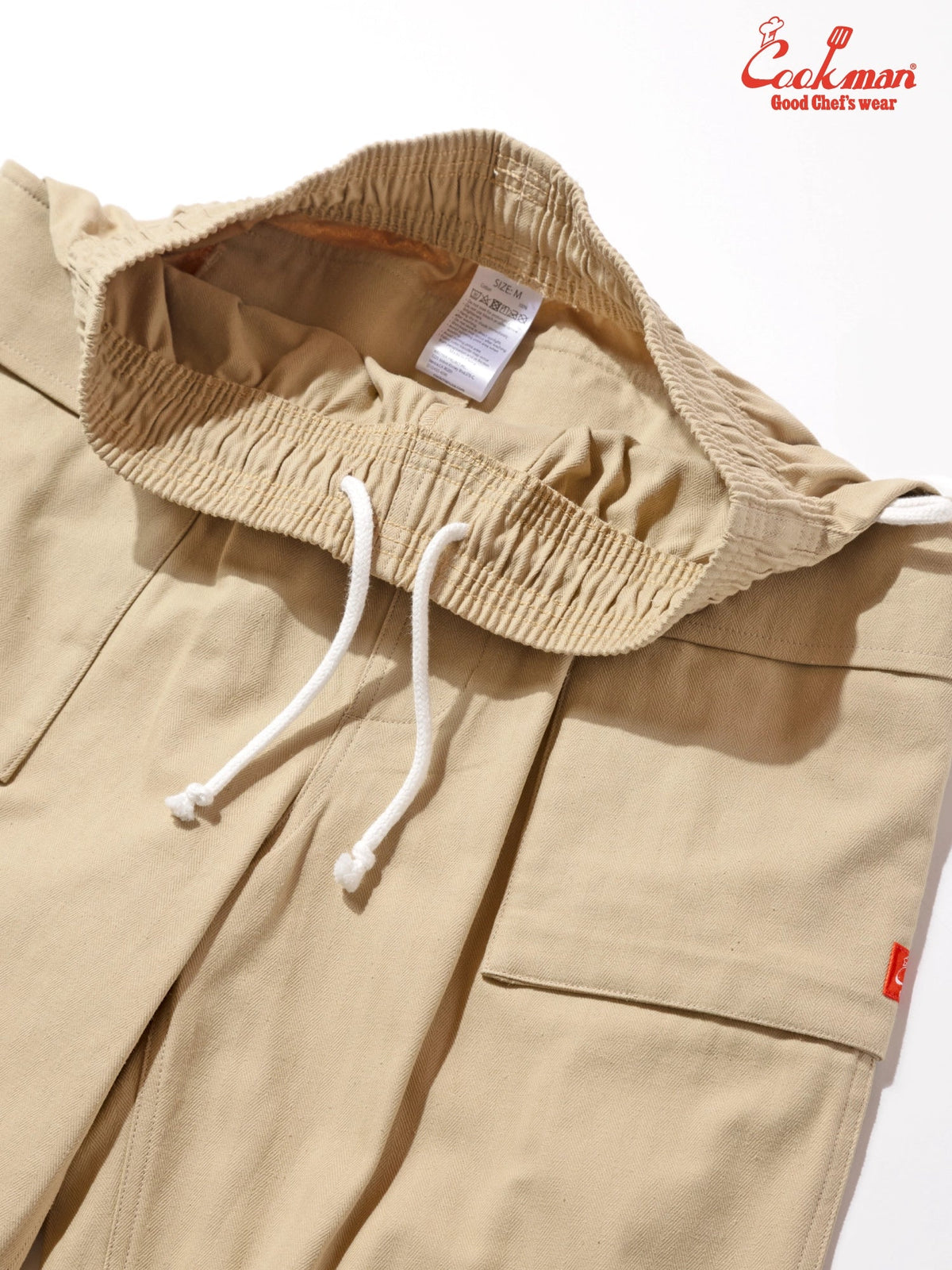 MONKEY PANTS HERRINGBONE - BEIGE