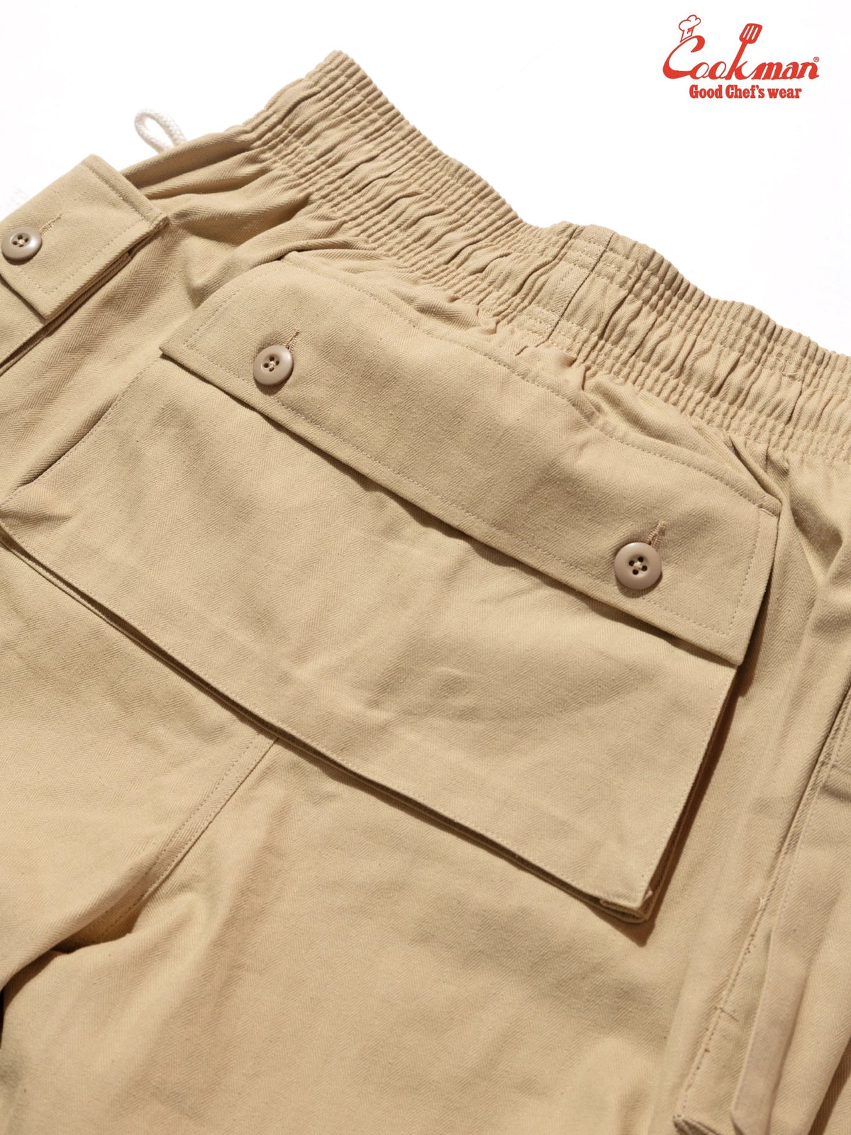 MONKEY PANTS HERRINGBONE - BEIGE