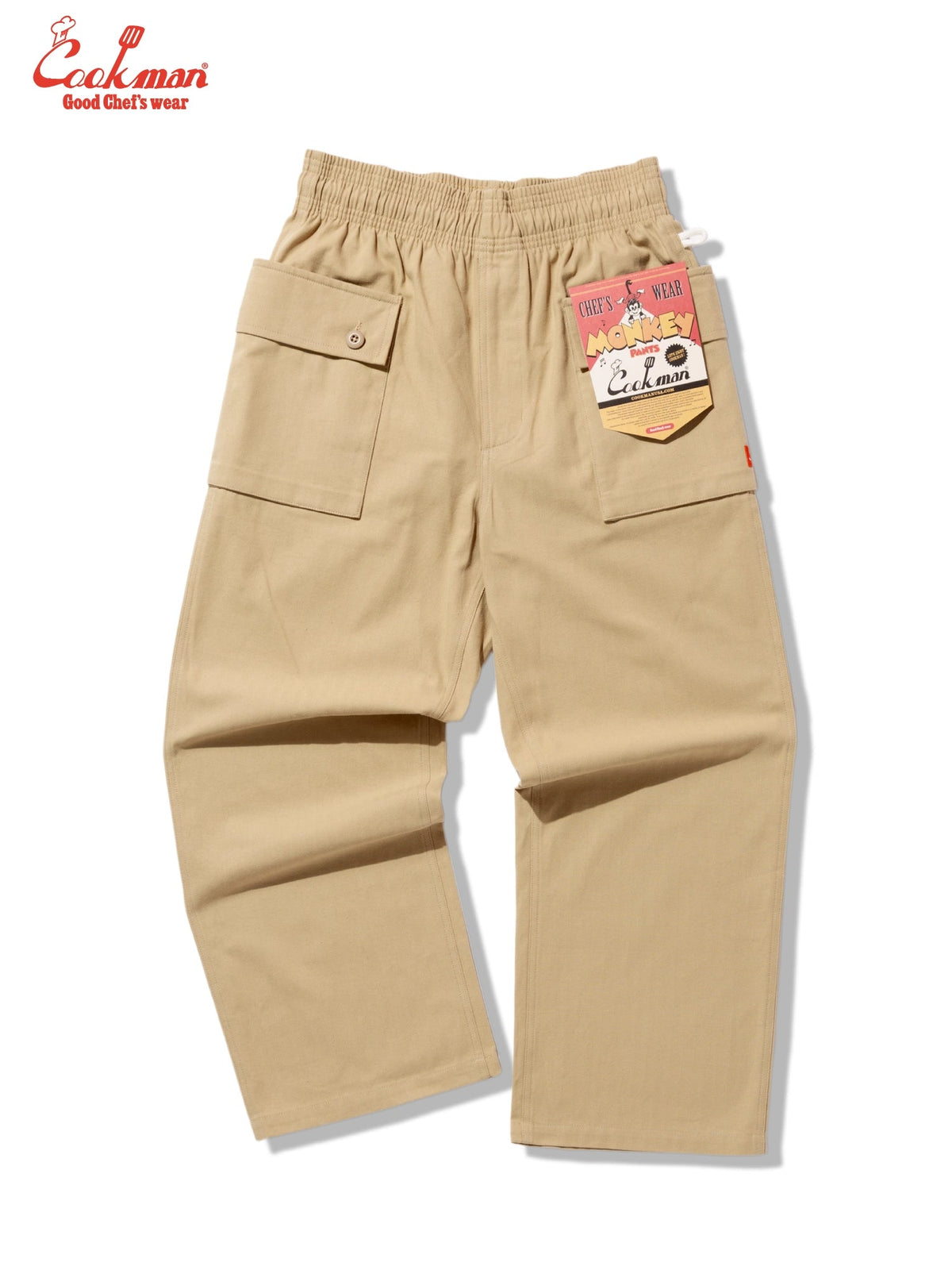 MONKEY PANTS HERRINGBONE - BEIGE