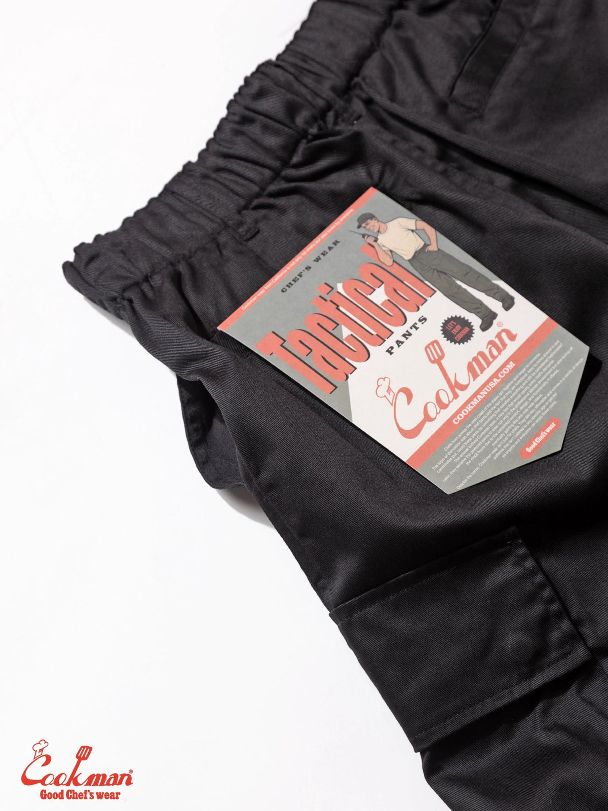 TACTICAL CARGO PANTS - BLACK