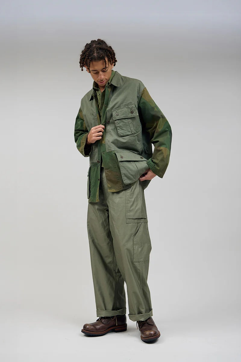 FATIGUE JACKET CAMO - GREEN