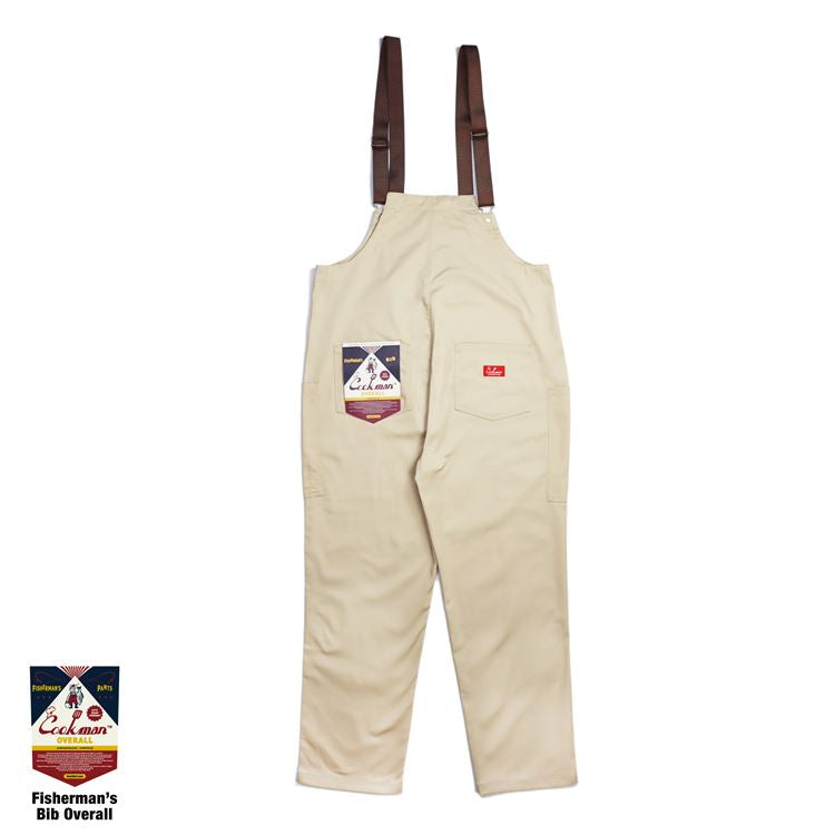 FISHERMAN'S BIB OVERALL - SAND