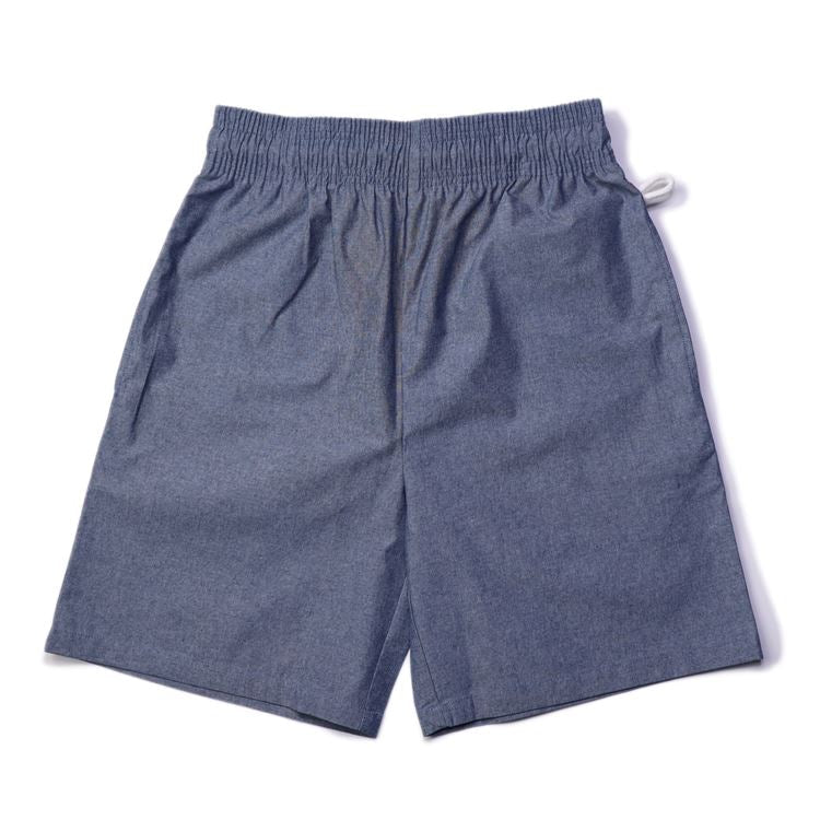 CHEF SHORT PANTS CHAMBRAY - LIGHT BLUE