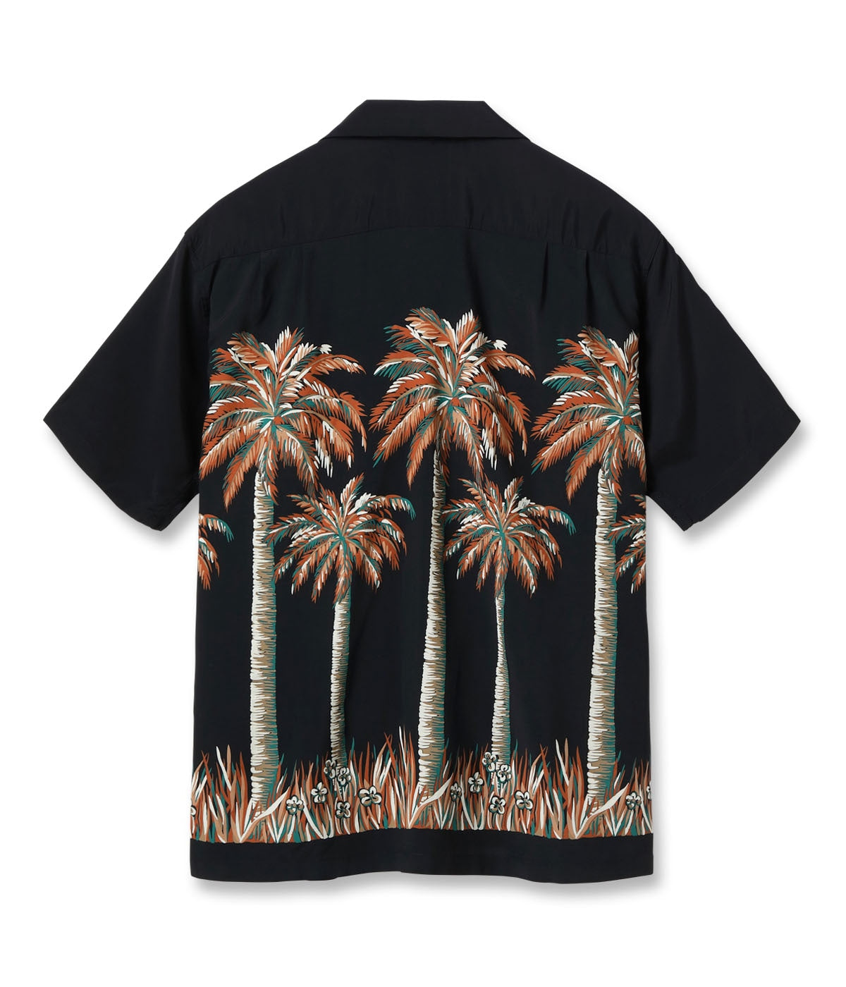 DK39448 DUKE KAHANAMOKU SPECIAL EDITION “PALM TREE” (SHORT SLEEVE) - BLACK