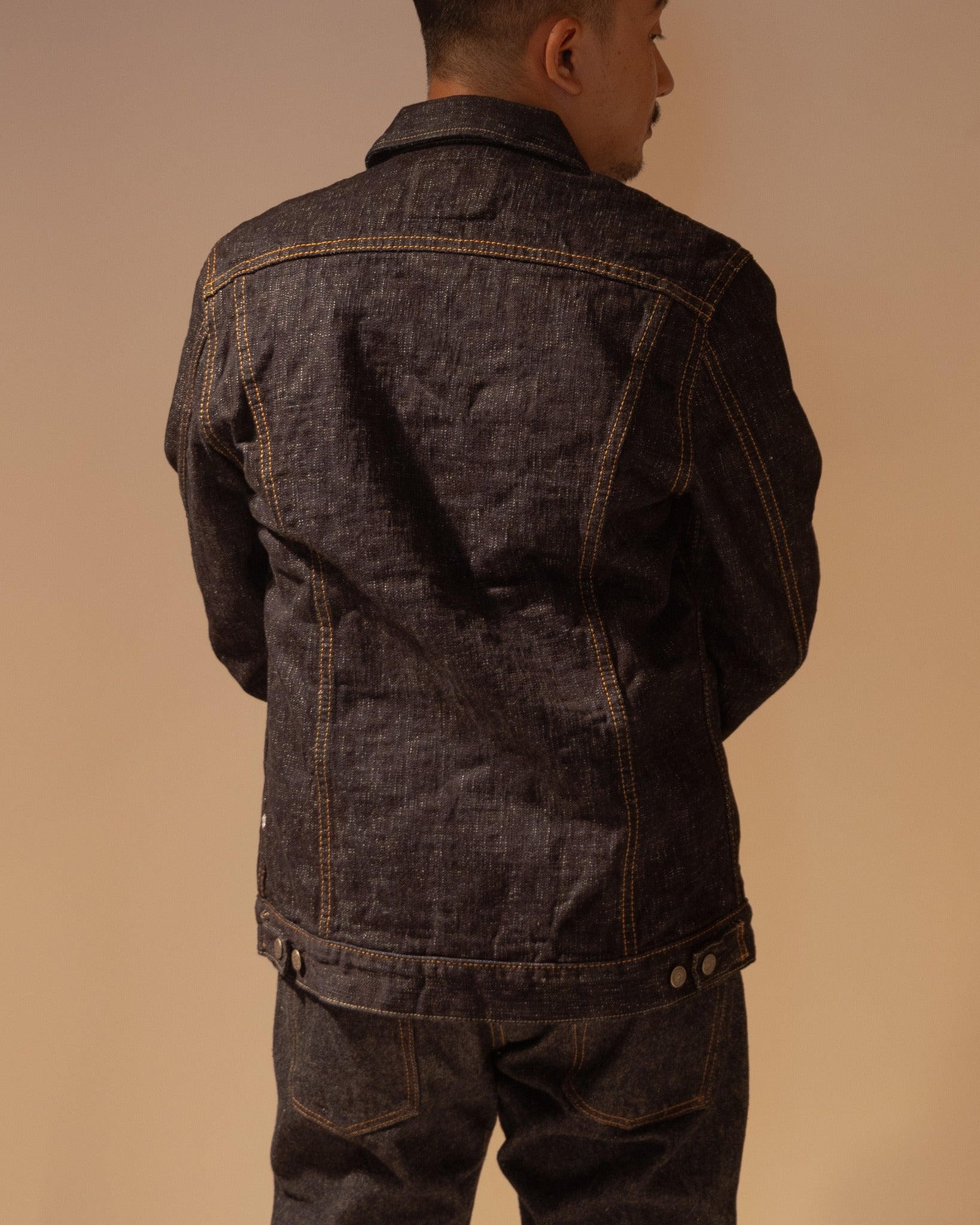 6111 DOUBLE SLUB DENIM TYPE 2 JACKET - INDIGO