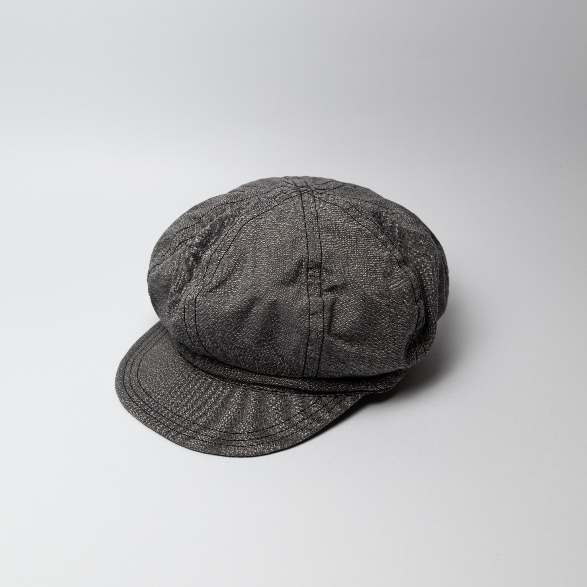 BLACK CHAMBRAY CASQUETT - BLACK