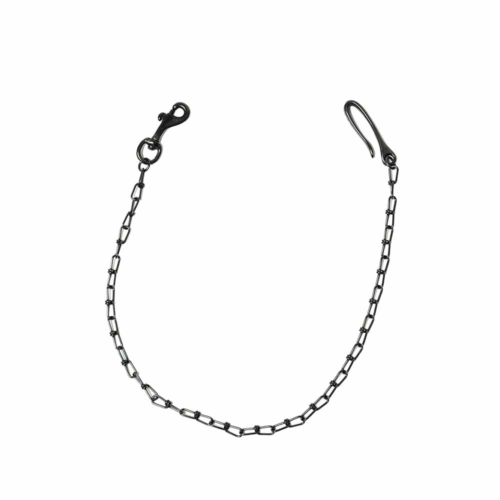 BW-0100 BUTTON WORKS KEY CHAIN - BLACK