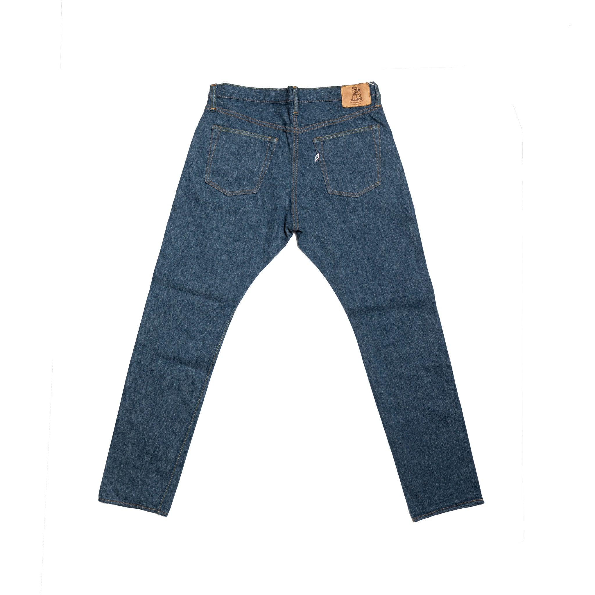 SMBL-14OZ-019 RELAXED TAPERED - SMOKY BLUE