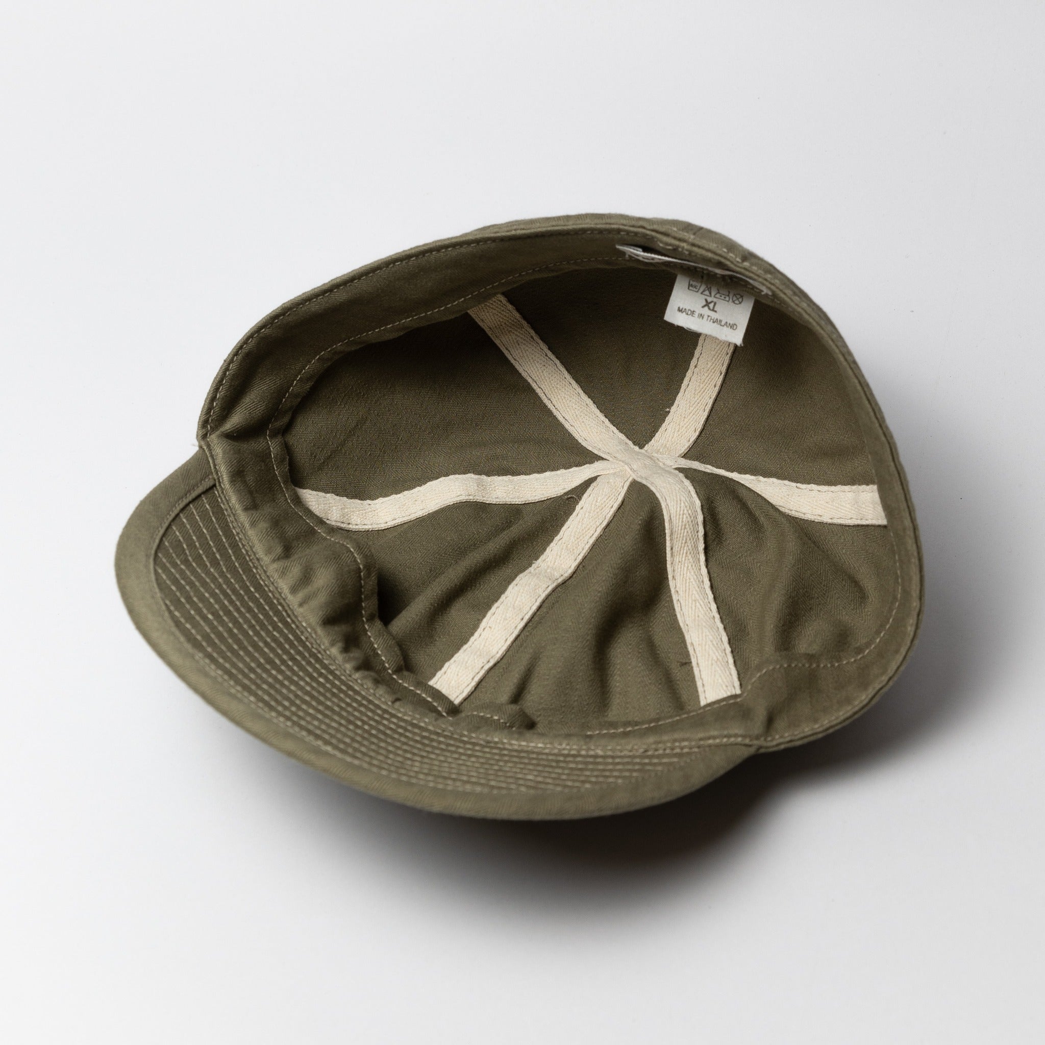 HBT MILITARY CAP - GREEN
