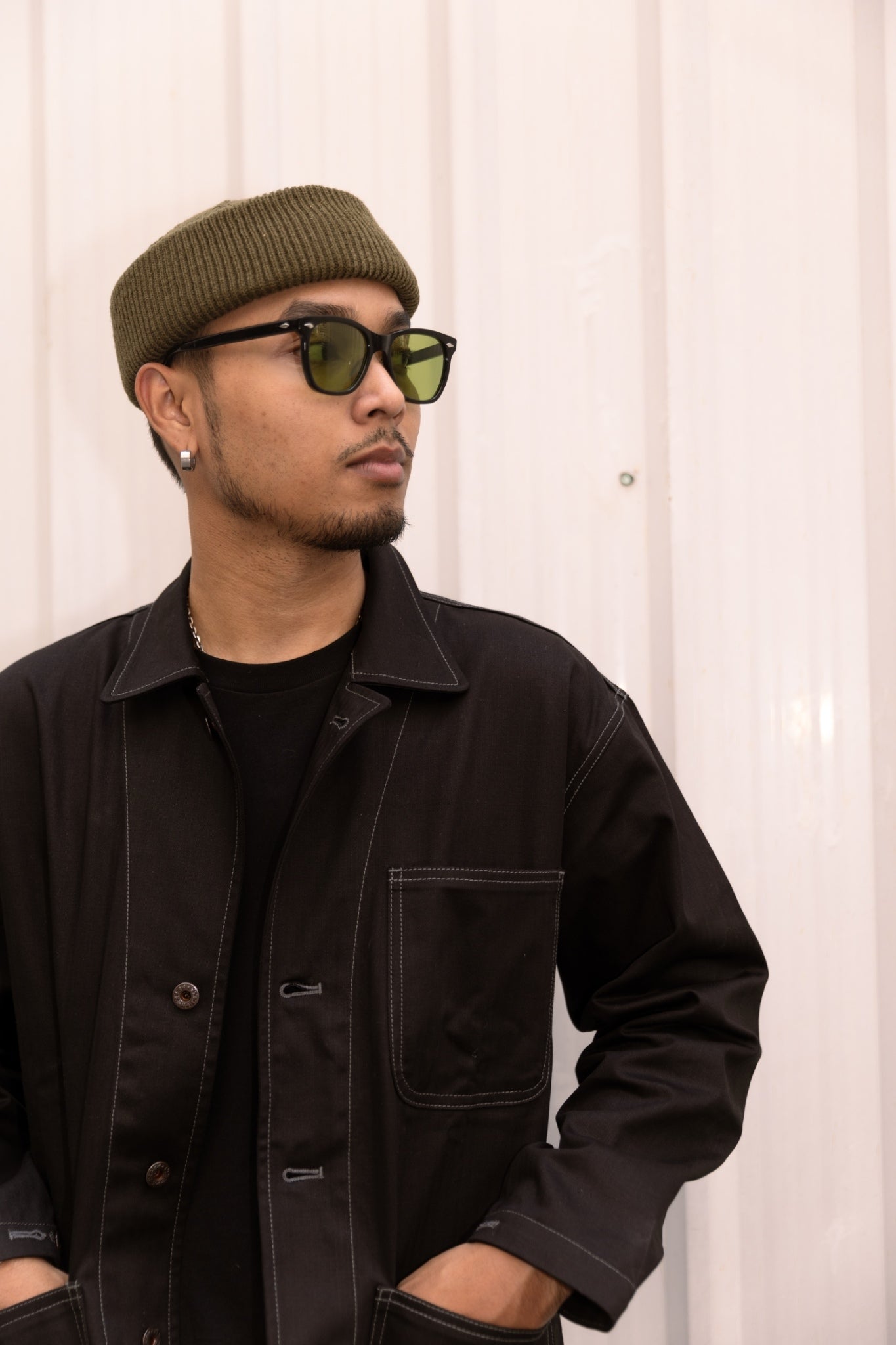 N-3 UTILITY JACKET V2 - BLACK HBT