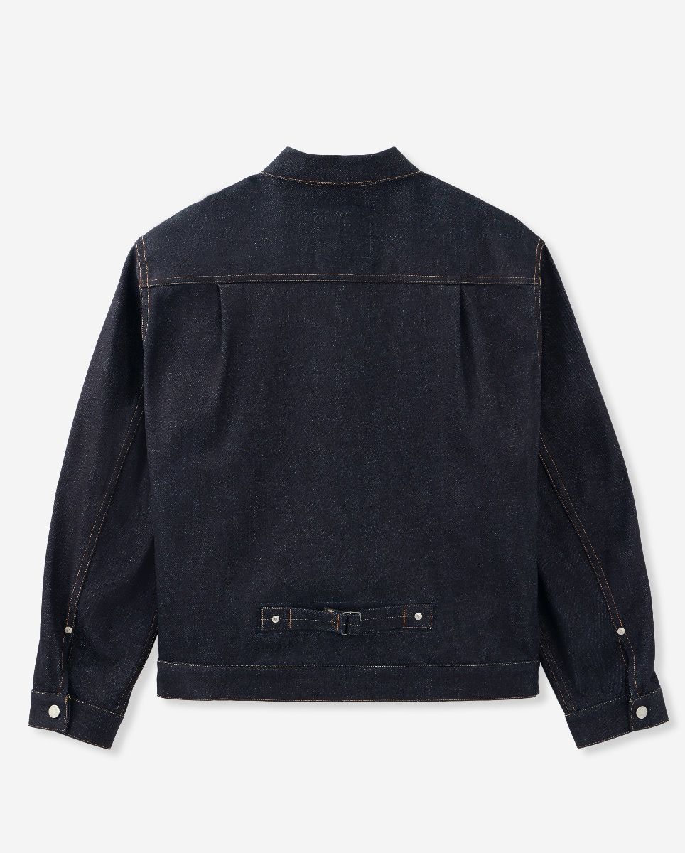 MMGJ00015S #001 STANDARD DENIM JACKET 14.7oz - INDIGO