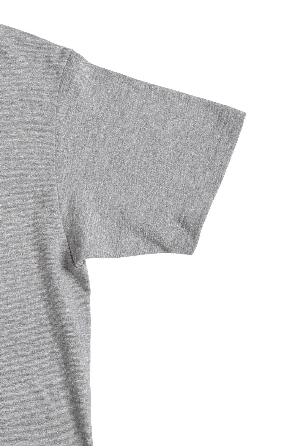 4096 88/12 HEATHER CREW NECK T DEATH FROM BELOW - GRAY
