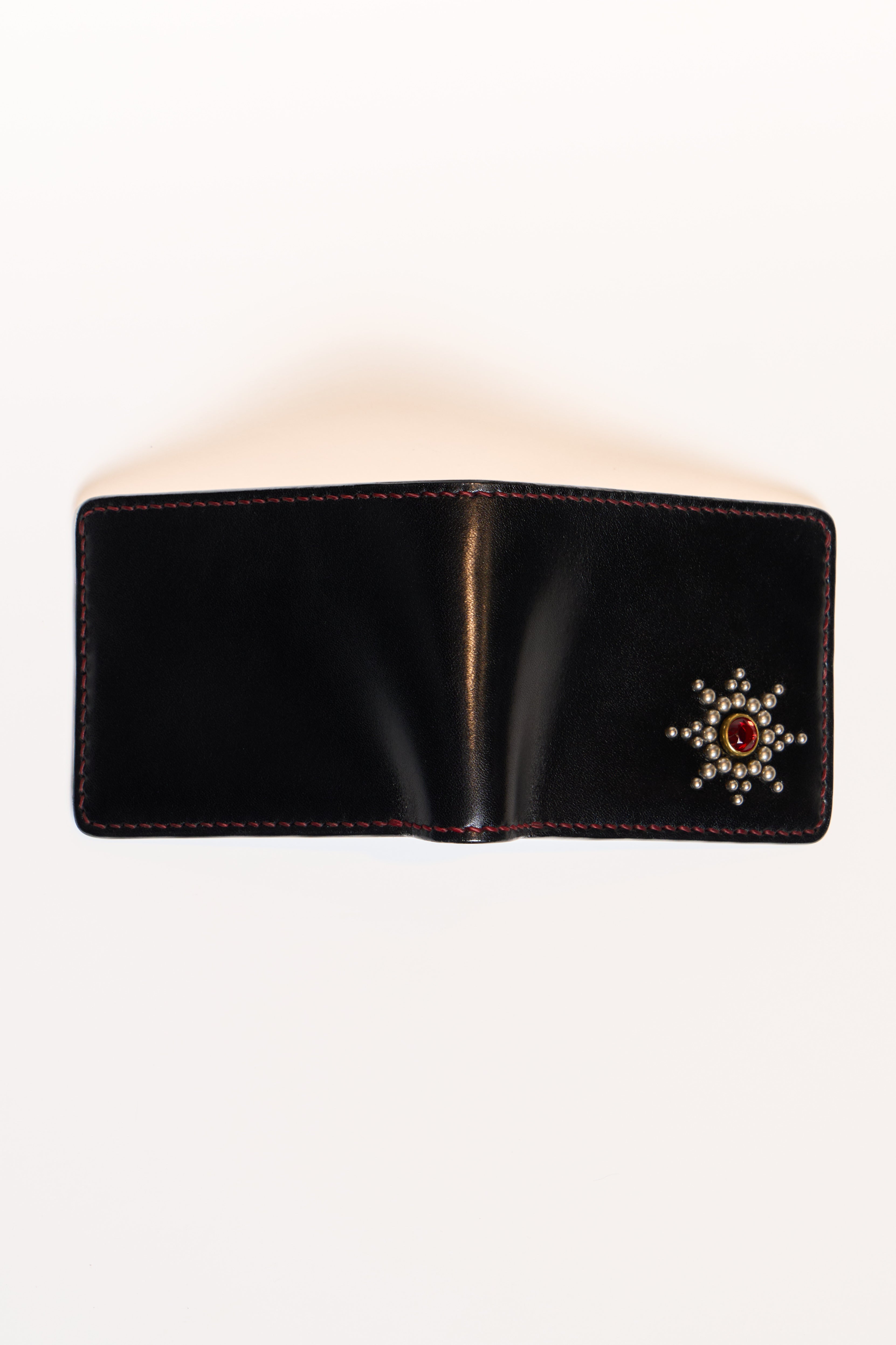 FN-WSN5-4WSP HALFFOLDWALLET/W/S/P - BLACK