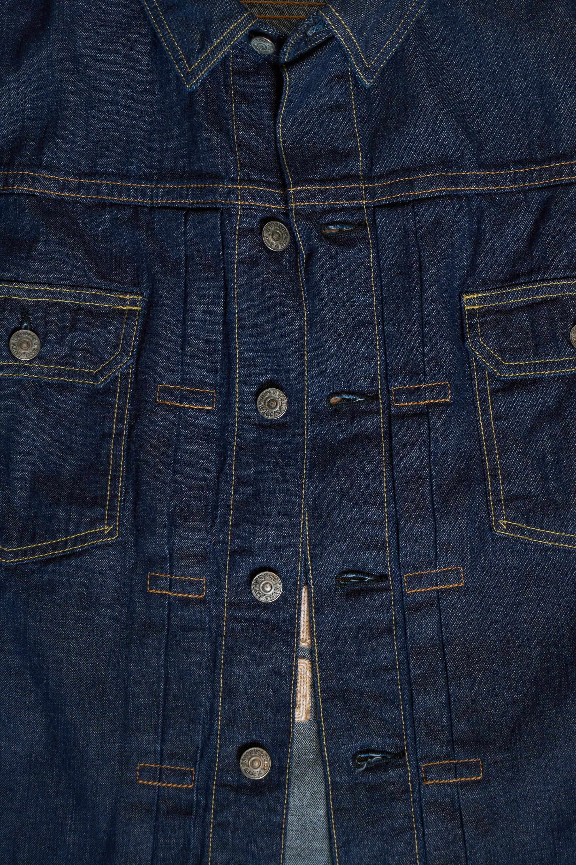 PCD-2237 8oz Denim Type2 Shirt L/S - INDIGO